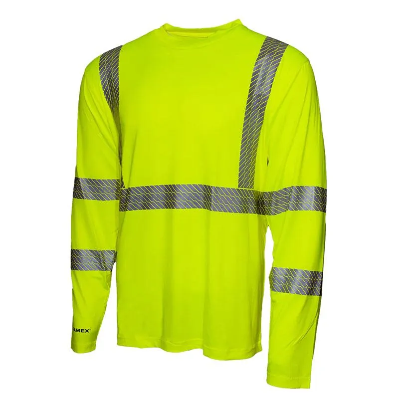 Pyramex Lightweight Long Sleeve Reflective T-Shirt