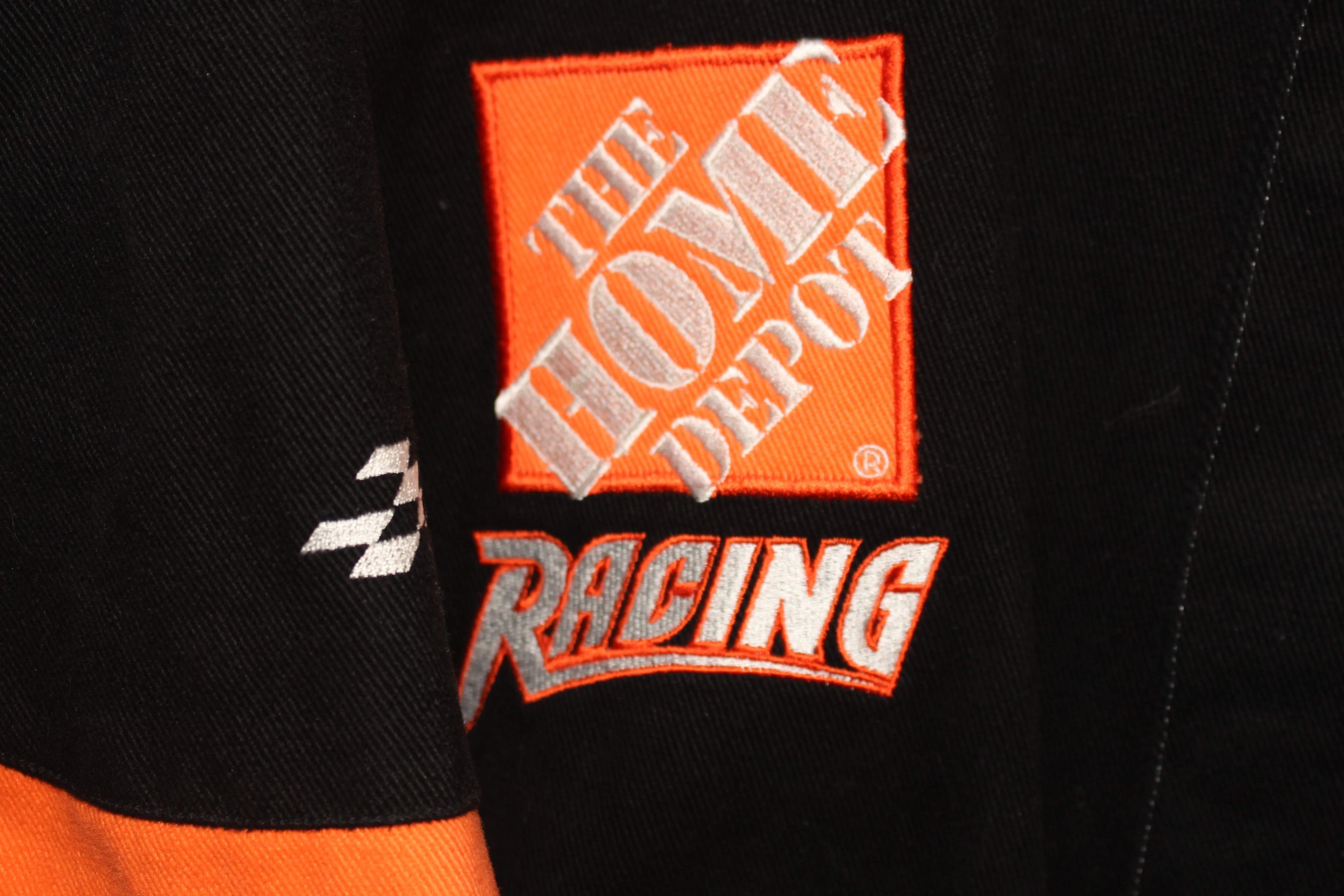 Rare 2002 Champion Tony Stewart #20 Home Depot Racing NASCAR Jacket (XL)