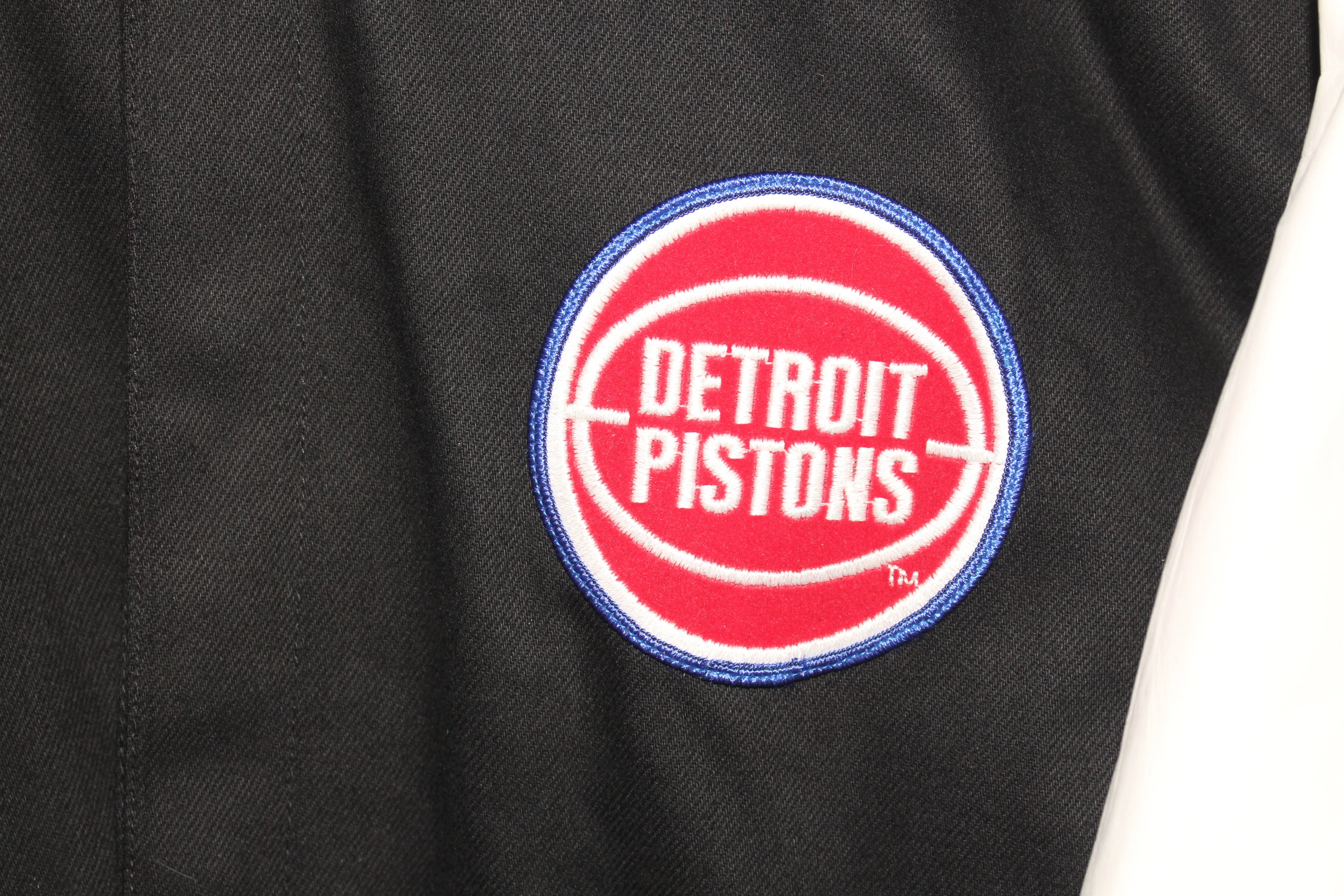 Rare Detroit Pistons Jeff Hamilton Leather Jacket (XL)