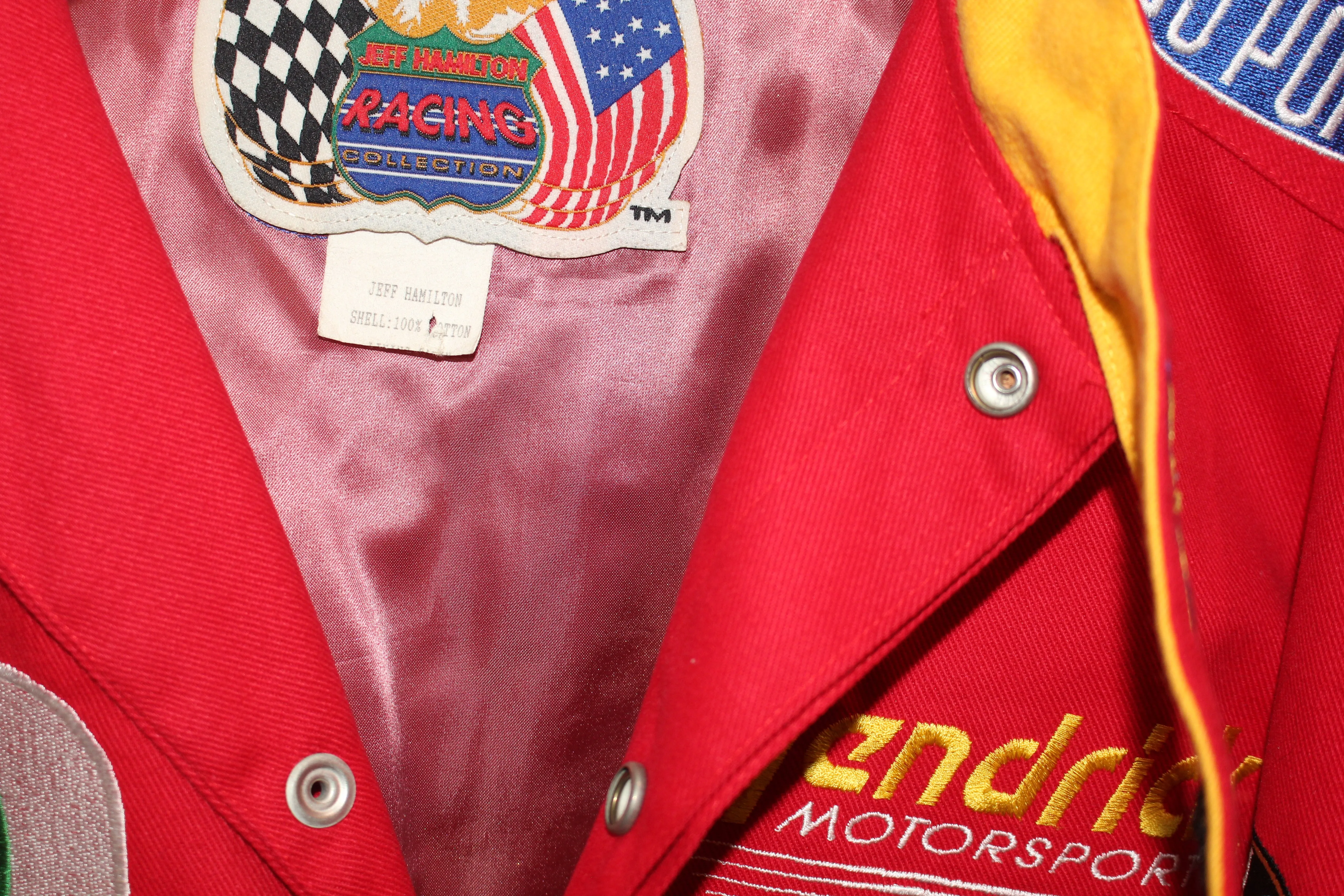 Rare DuPont Racing Rainbow Series NASCAR Jeff Gordon #24 Jeff Hamilton Jacket (L)