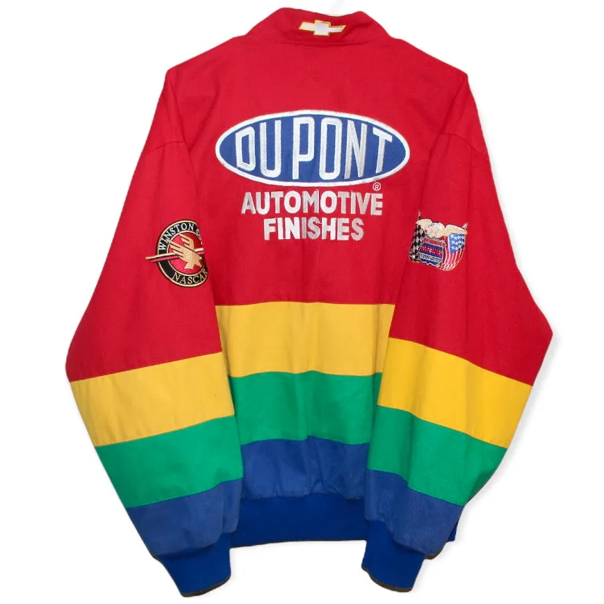 Rare DuPont Racing Rainbow Series NASCAR Jeff Gordon #24 Jeff Hamilton Jacket (L)