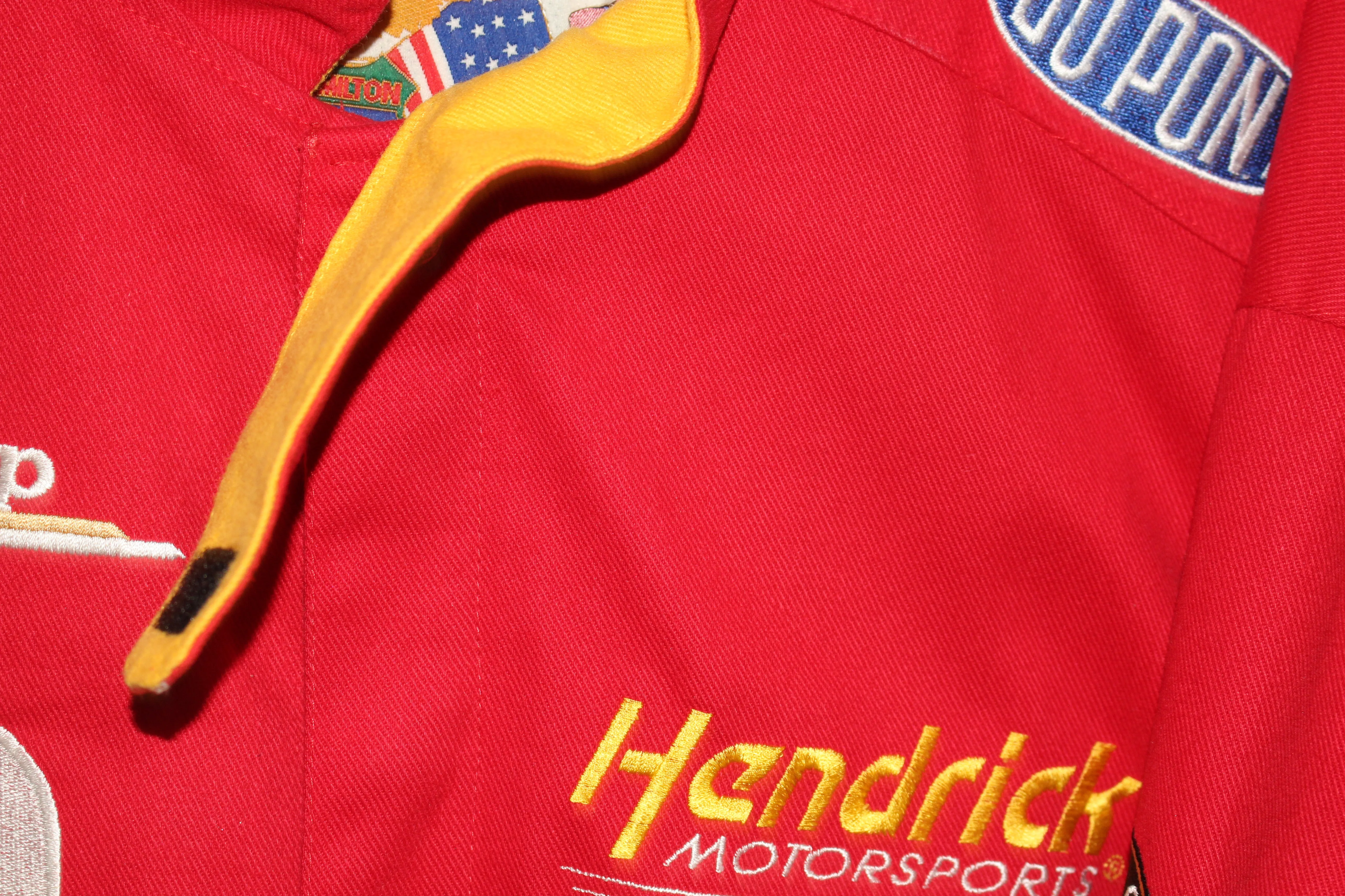Rare DuPont Racing Rainbow Series NASCAR Jeff Gordon #24 Jeff Hamilton Jacket (L)