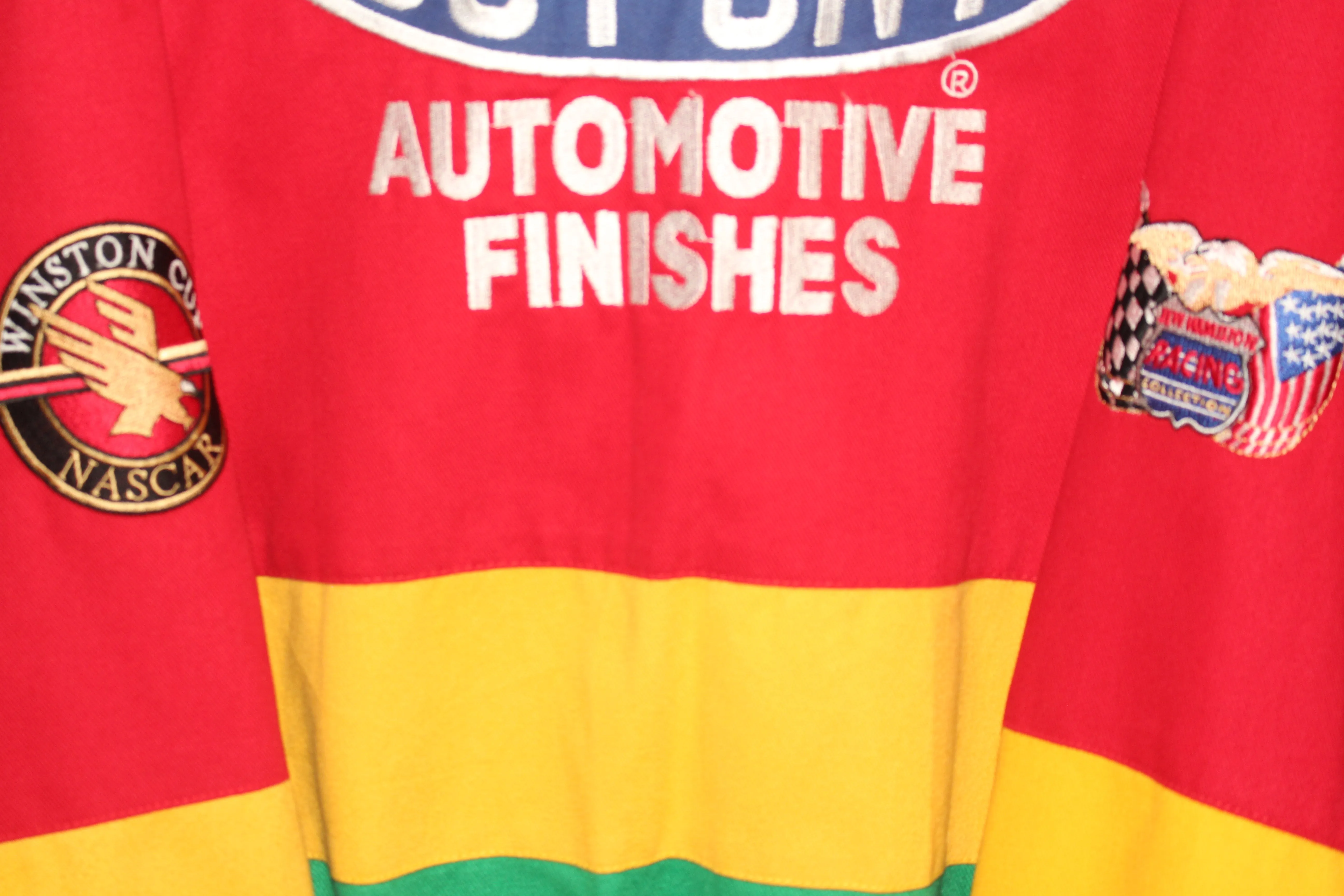 Rare DuPont Racing Rainbow Series NASCAR Jeff Gordon #24 Jeff Hamilton Jacket (L)