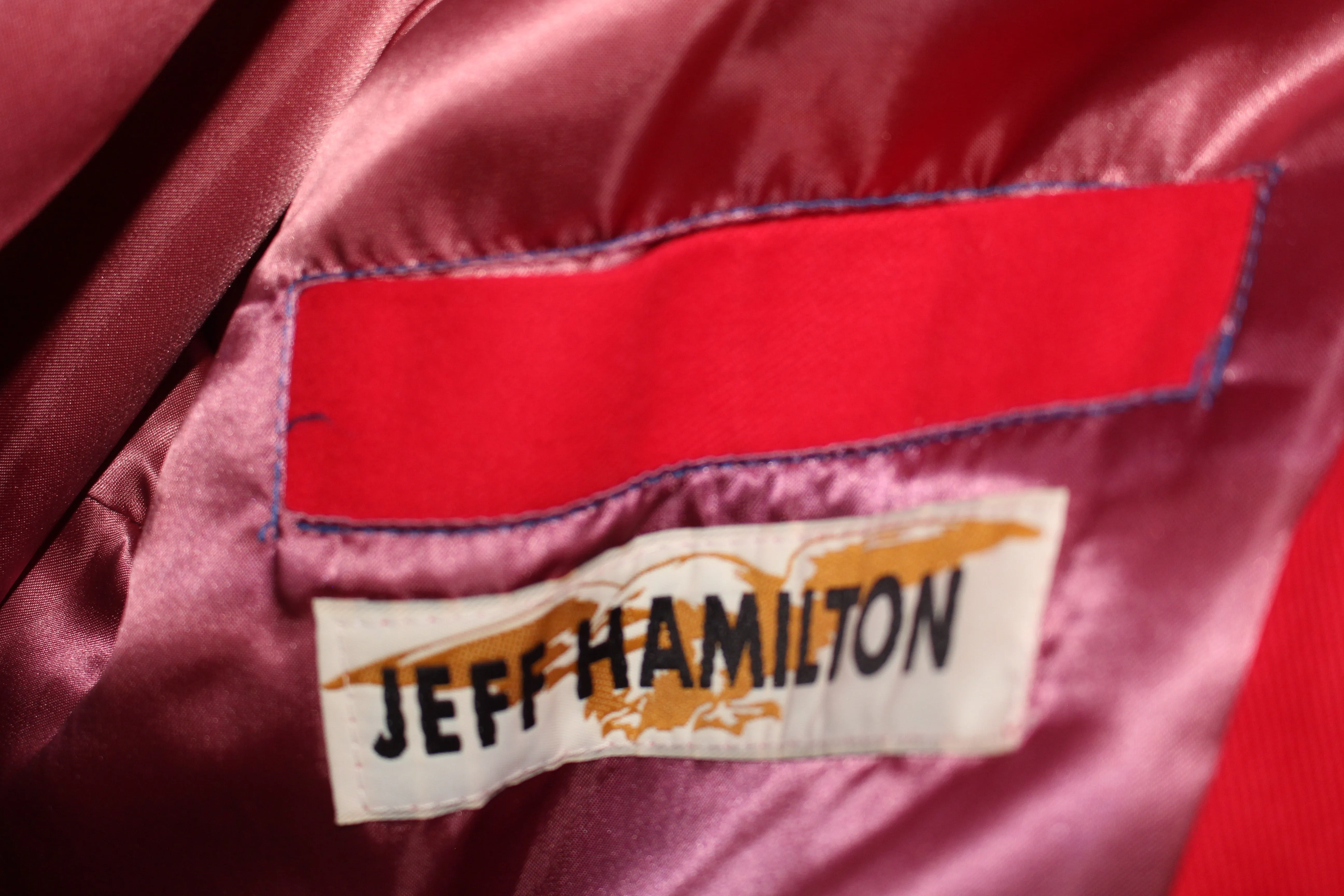 Rare DuPont Racing Rainbow Series NASCAR Jeff Gordon #24 Jeff Hamilton Jacket (L)