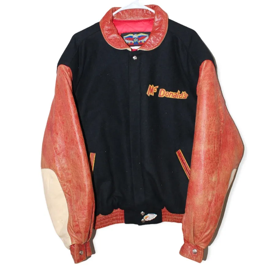 Rare McDonald’s Collectors Item Jeff Hamilton Leather Jacket (L)