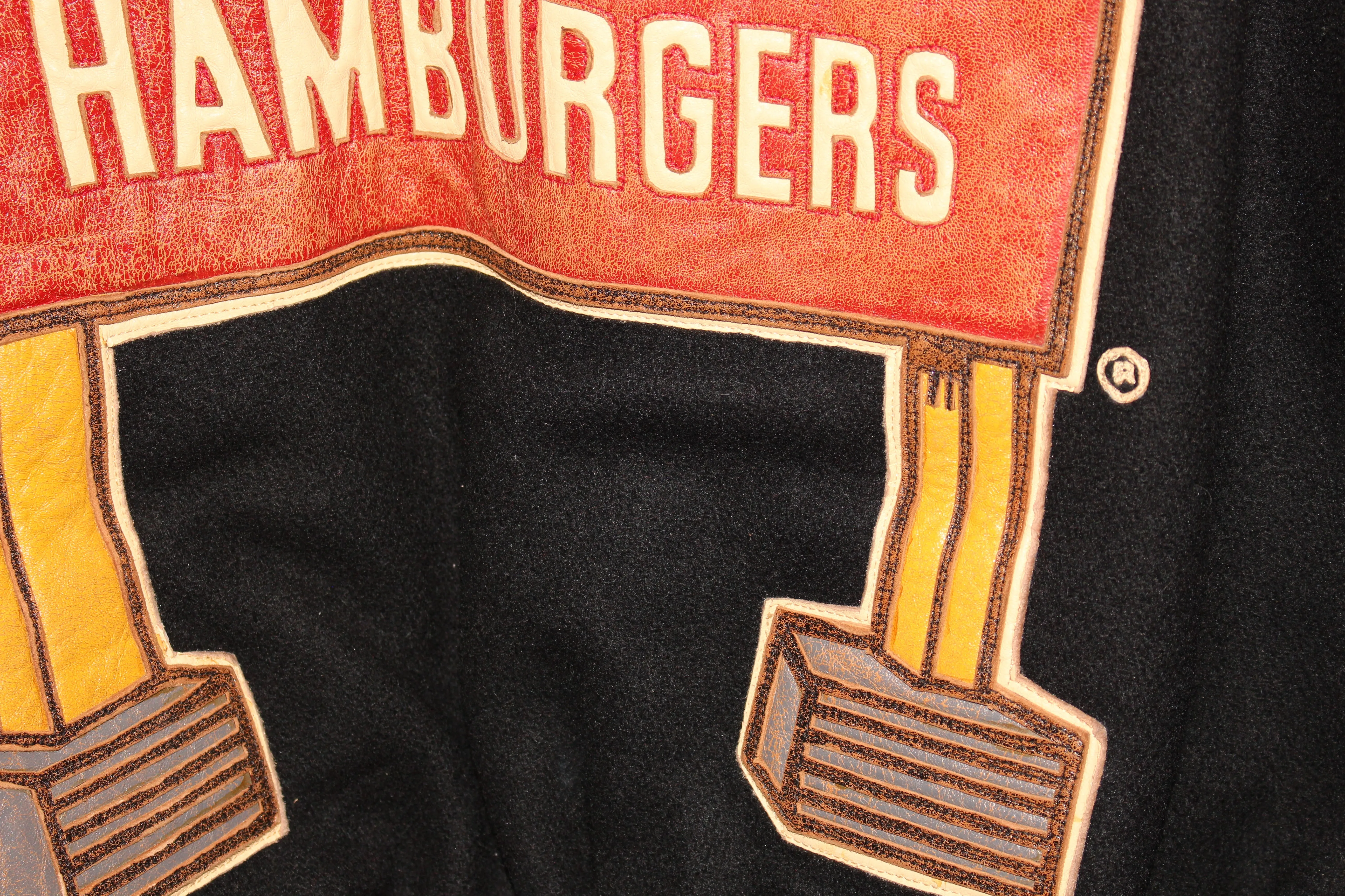 Rare McDonald’s Collectors Item Jeff Hamilton Leather Jacket (L)