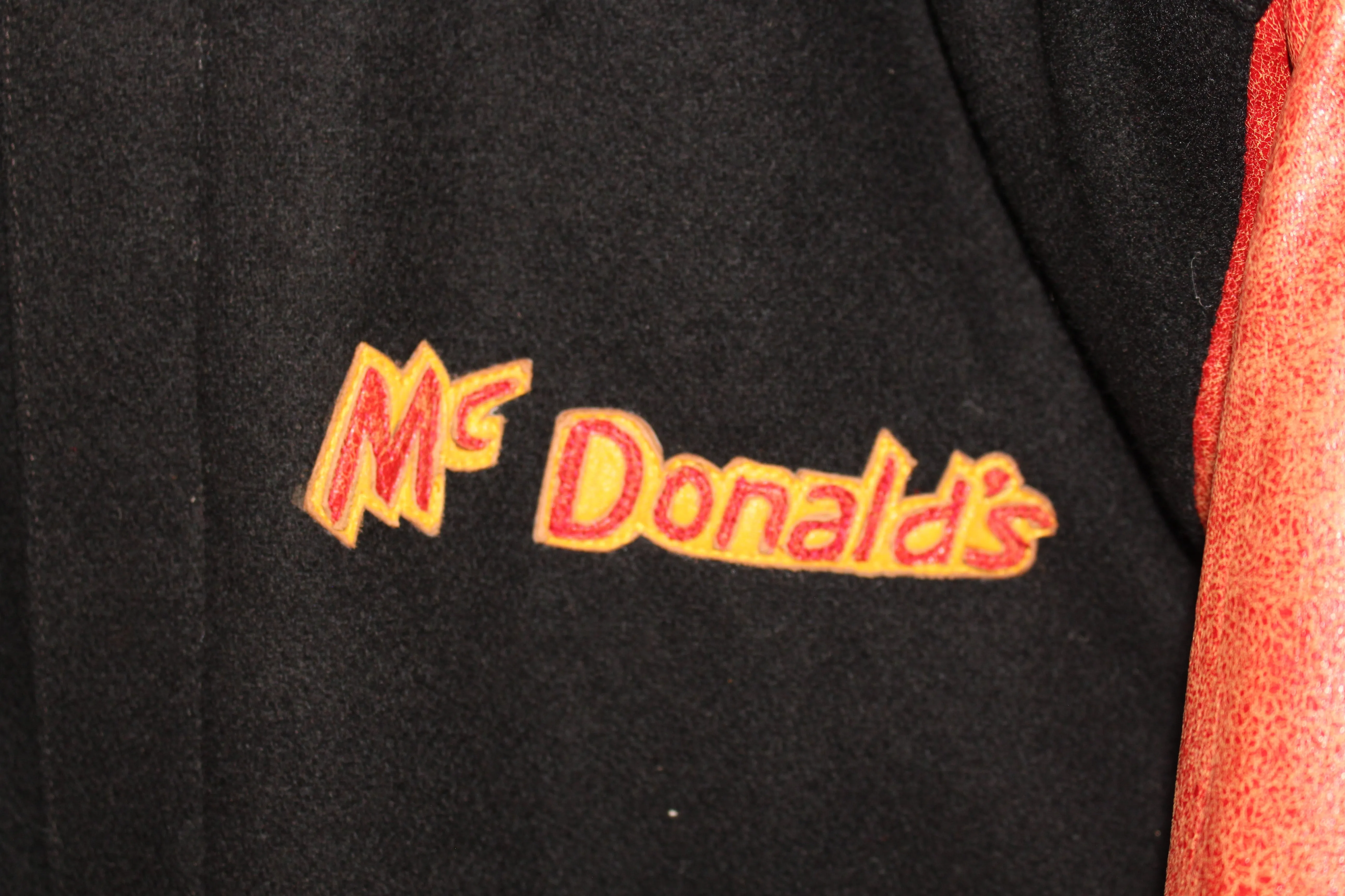 Rare McDonald’s Collectors Item Jeff Hamilton Leather Jacket (L)