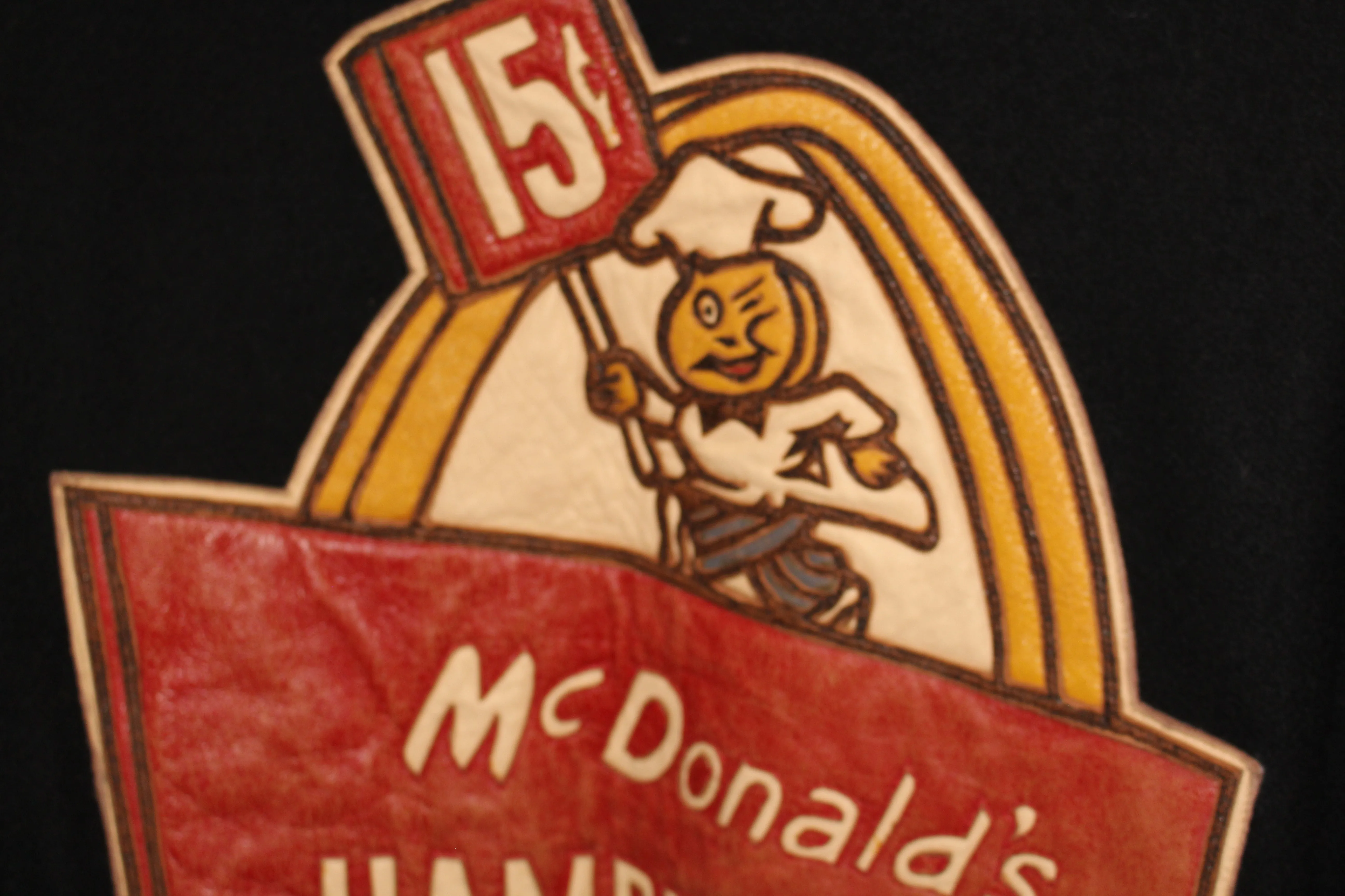 Rare McDonald’s Collectors Item Jeff Hamilton Leather Jacket (L)
