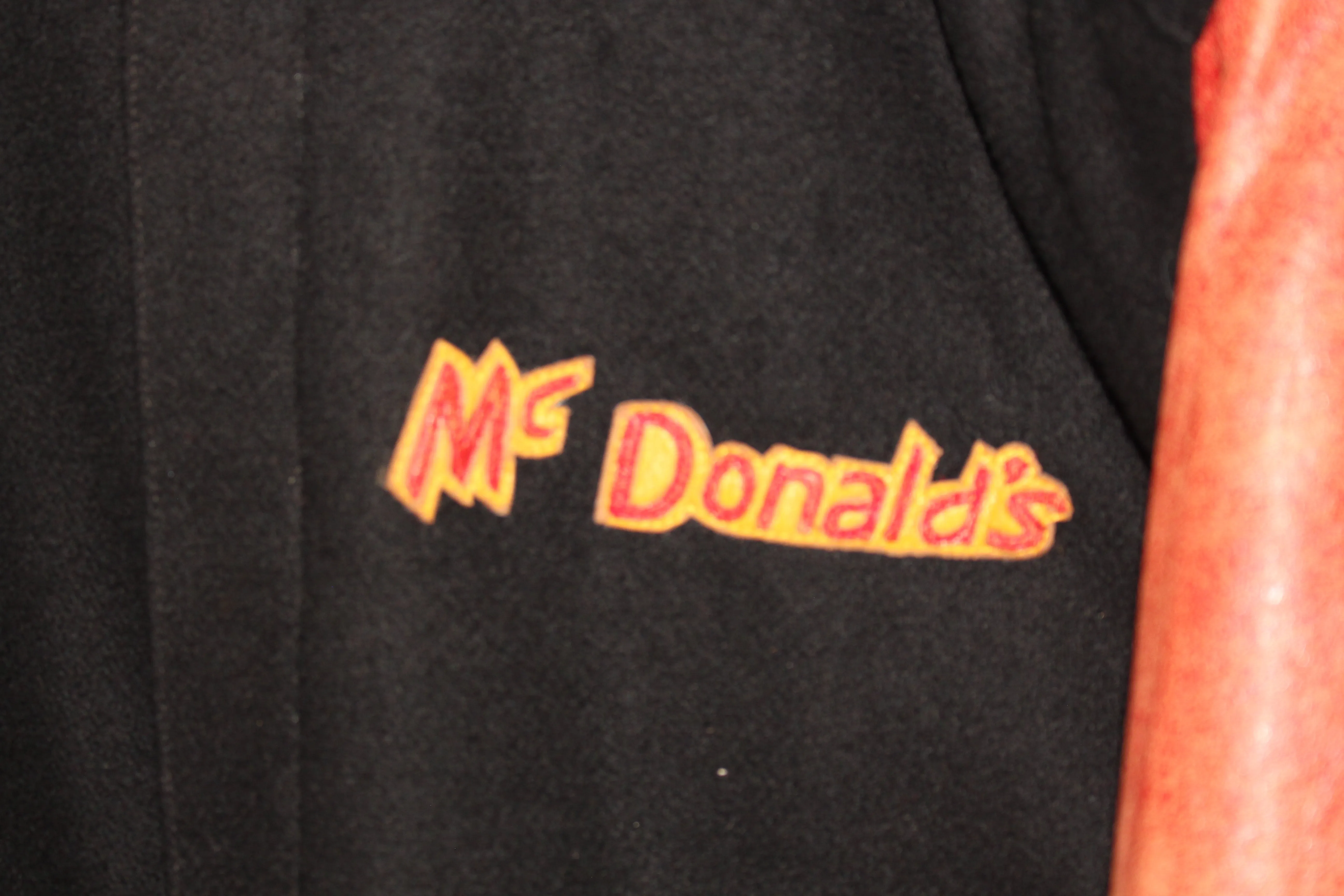 Rare McDonald’s Collectors Item Jeff Hamilton Leather Jacket (L)