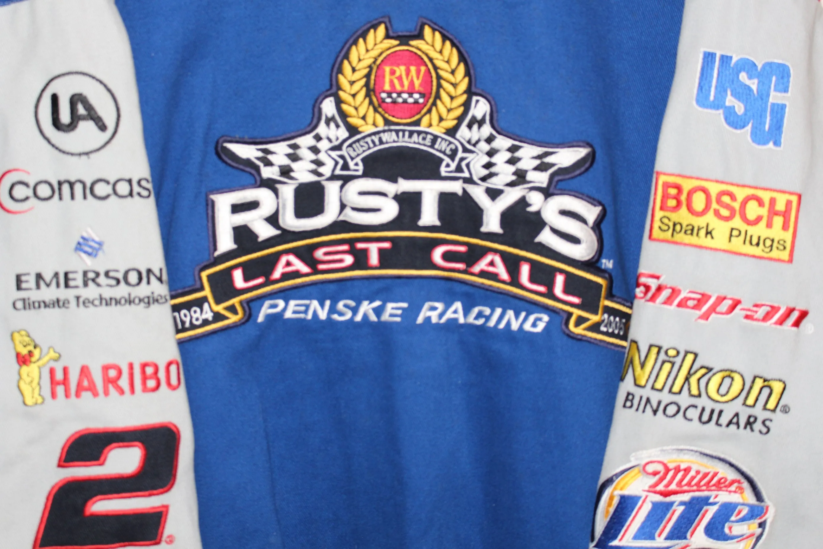 Rare Miller Lite Racing NASCAR Rusty Wallace #2 (M)