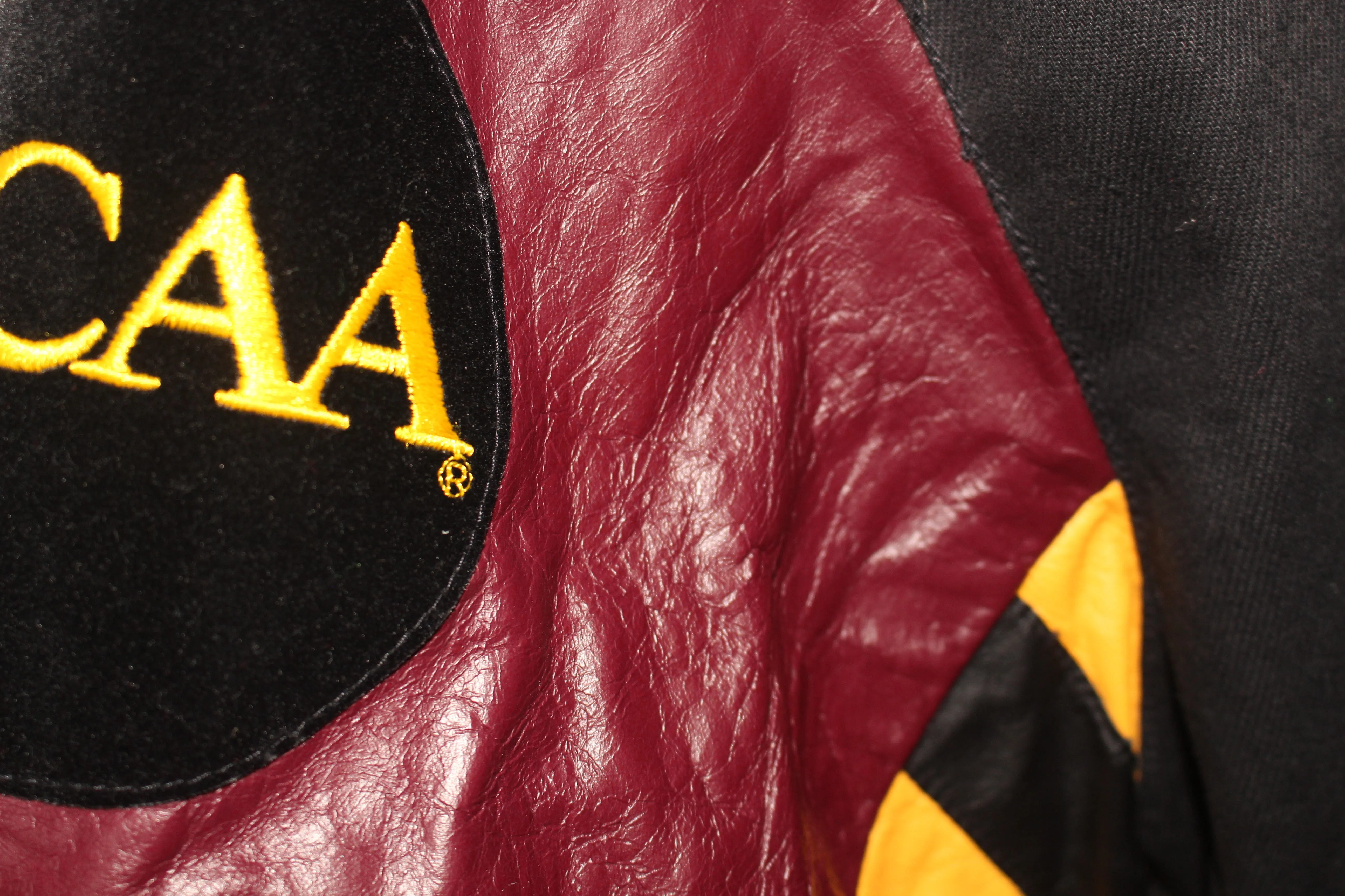 Rare  Minnesota Gophers Jeff Hamilton Leather Jacket (M)