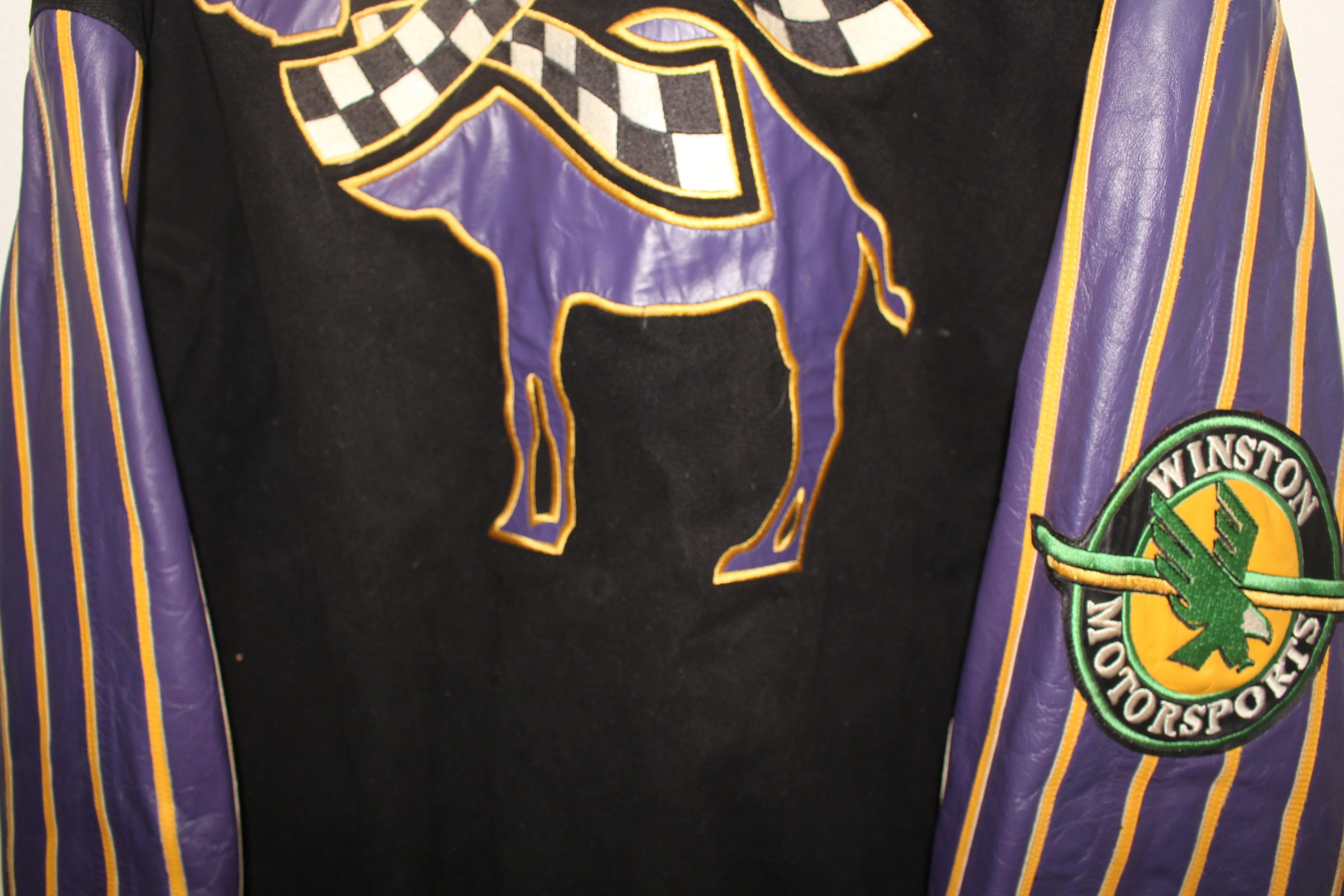 Rare Smokin Joes Camel Racing NASCAR Jeff Hamilton Leather Jacket (XXL)