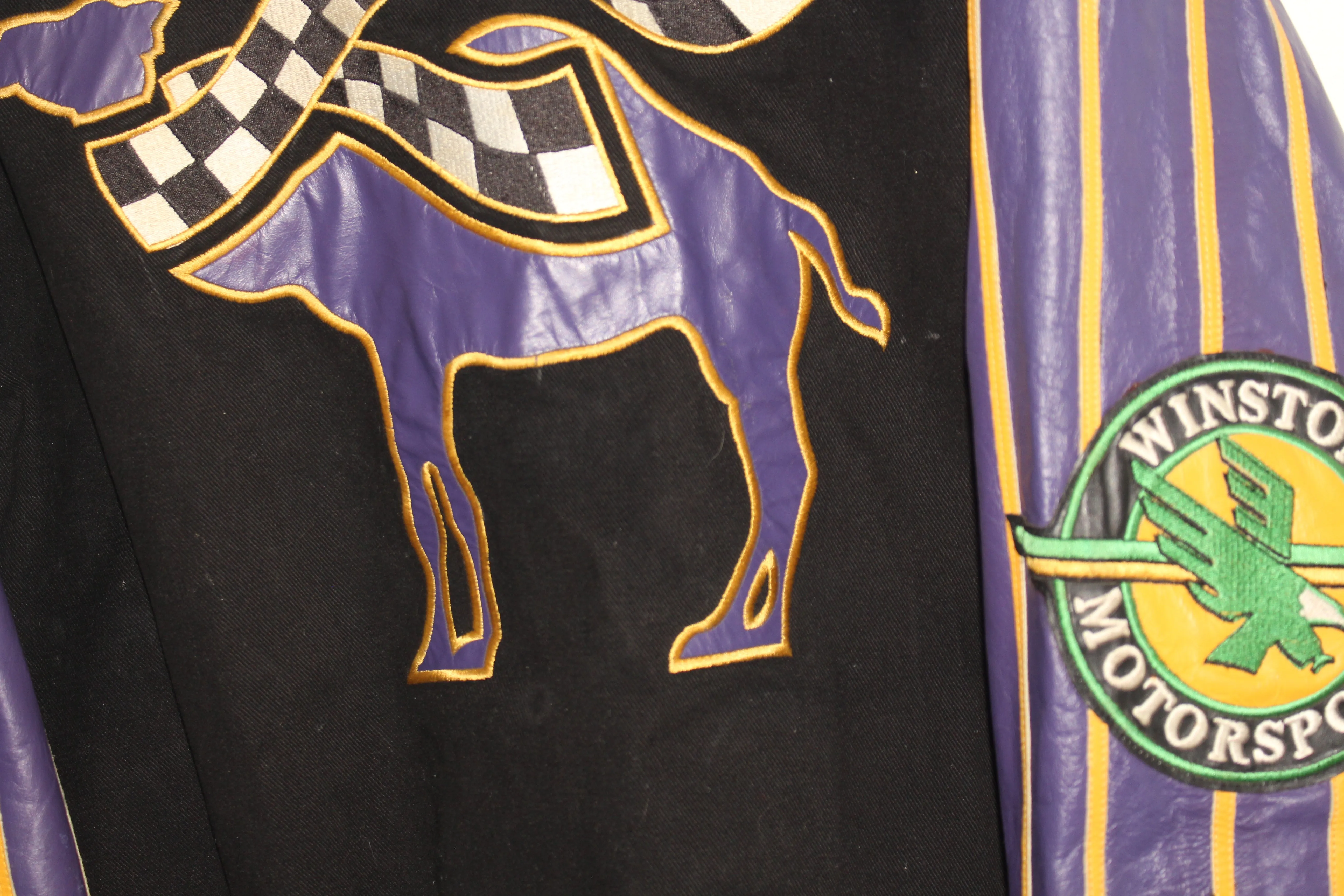 Rare Smokin Joes Camel Racing NASCAR Jeff Hamilton Leather Jacket (XXL)
