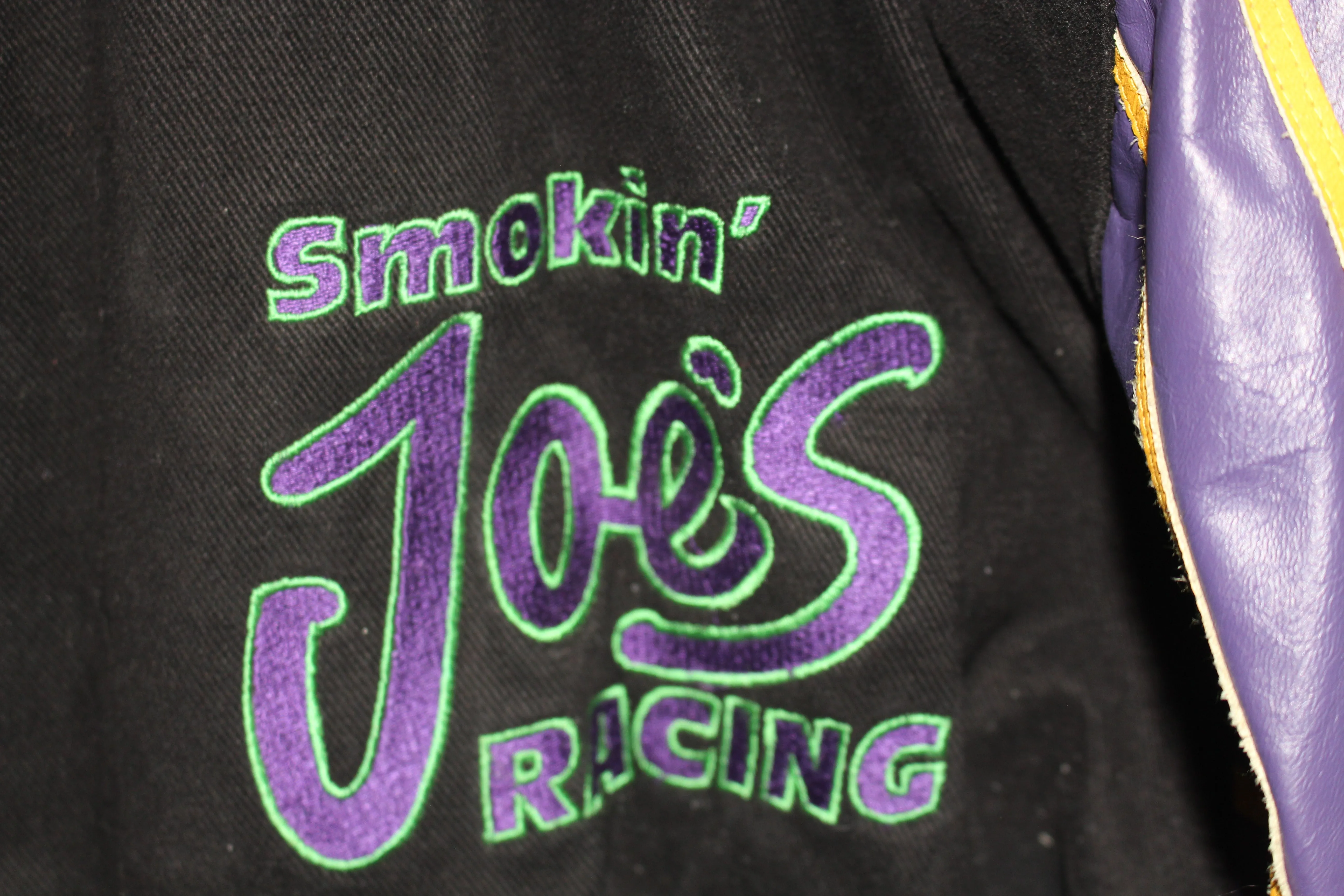 Rare Smokin Joes Camel Racing NASCAR Jeff Hamilton Leather Jacket (XXL)