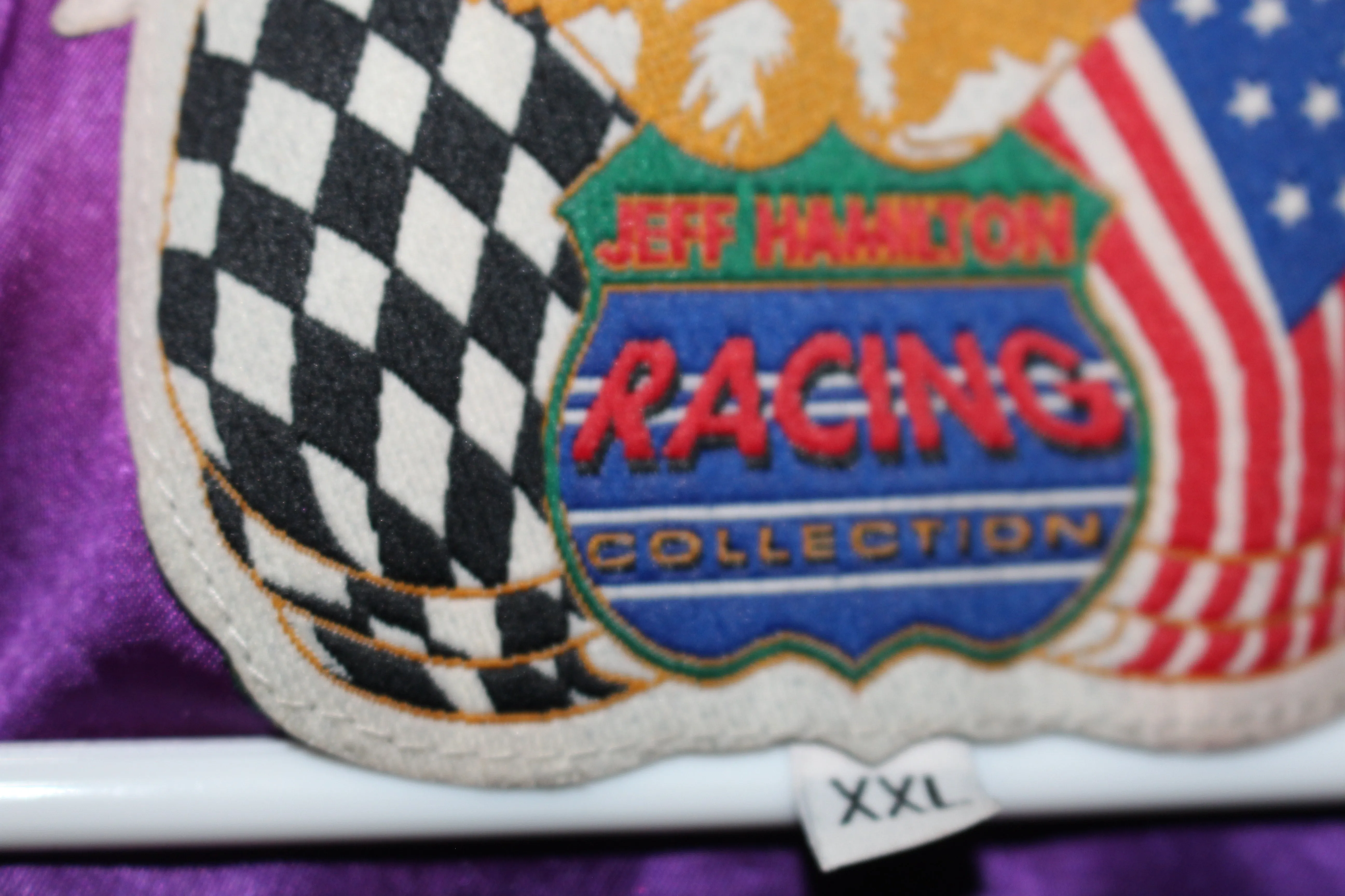 Rare Smokin Joes Camel Racing NASCAR Jeff Hamilton Leather Jacket (XXL)