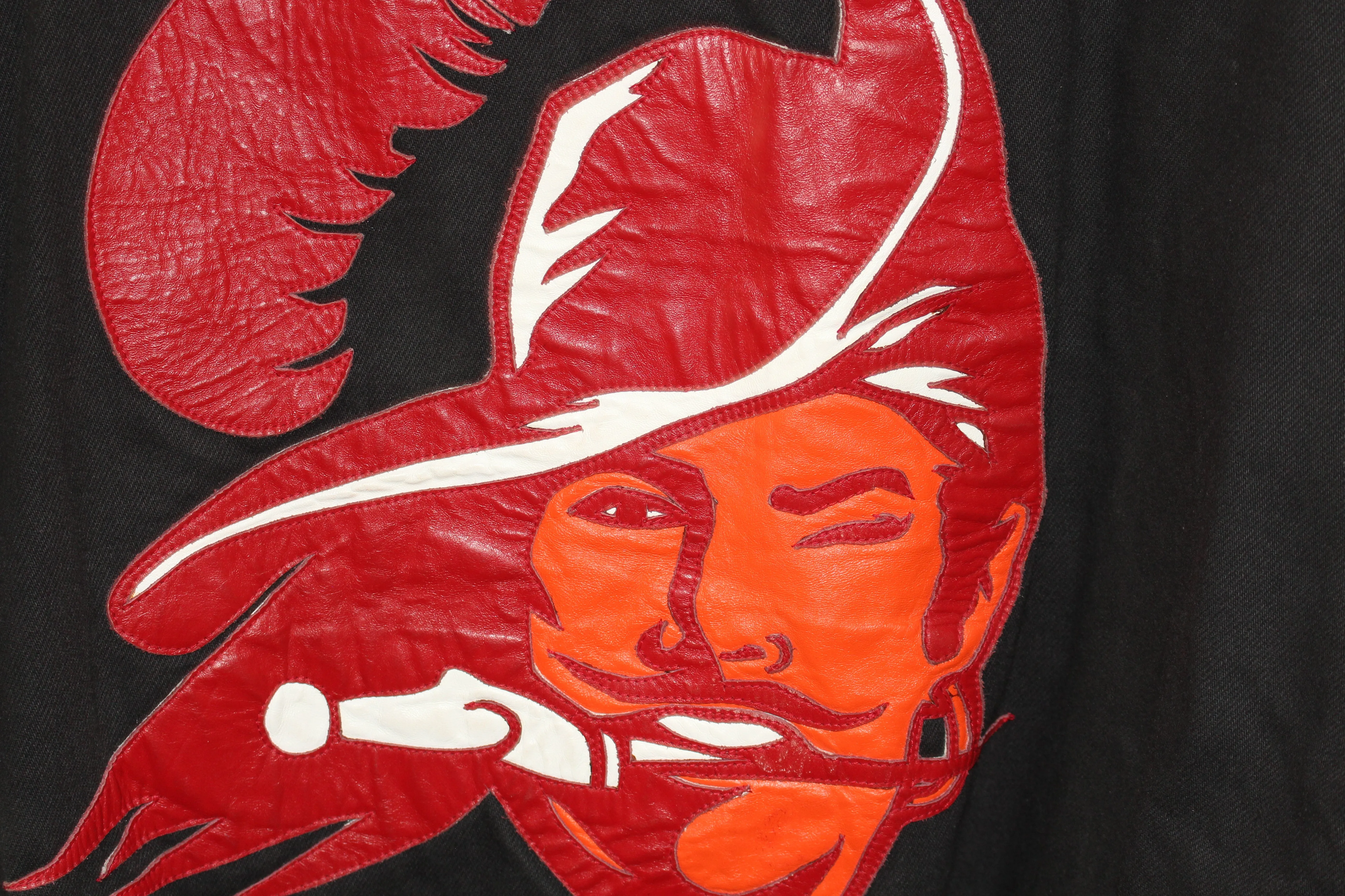 Rare Tampa Bay Buccaneers Jeff Hamilton Leather Jacket (XL)