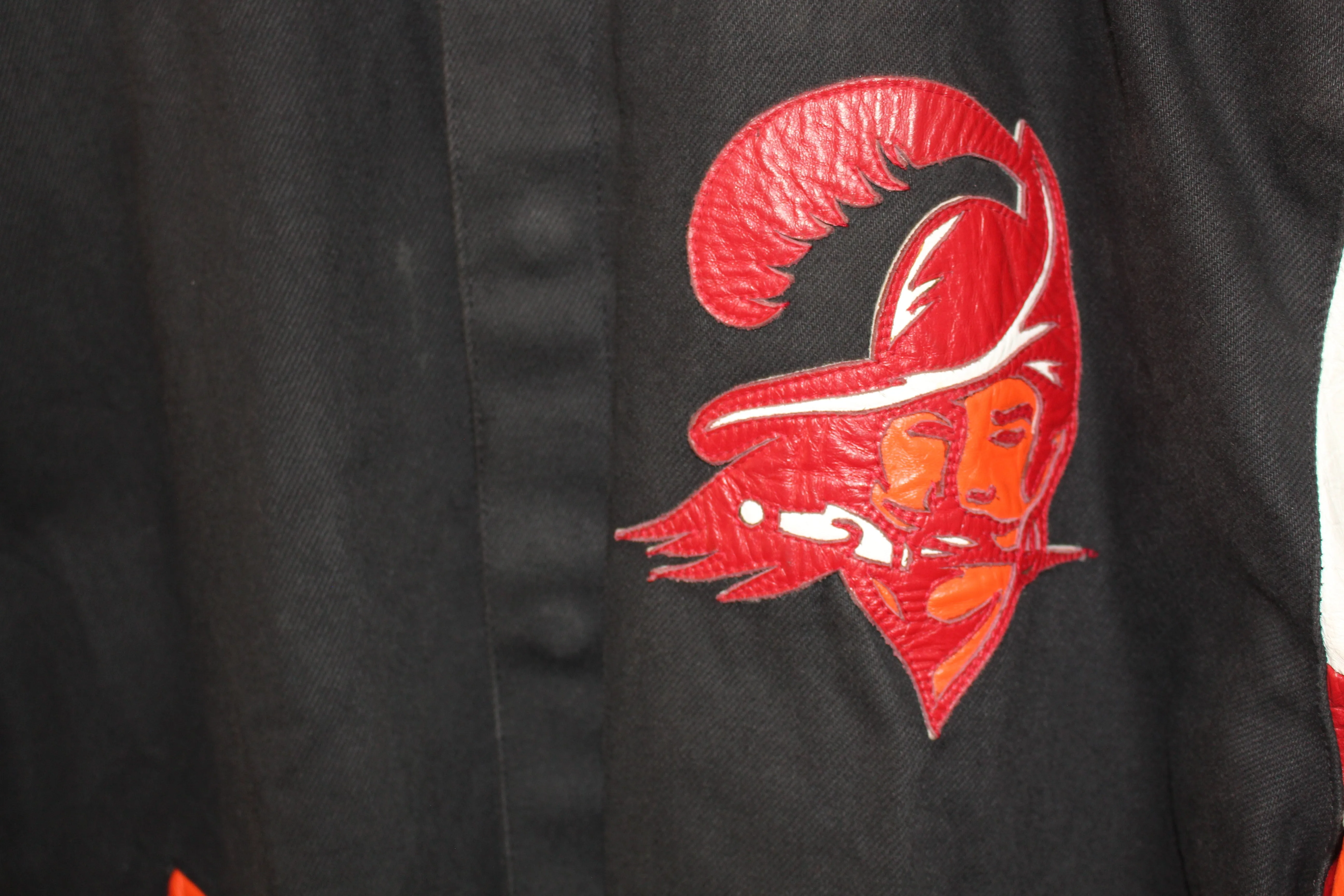 Rare Tampa Bay Buccaneers Jeff Hamilton Leather Jacket (XL)