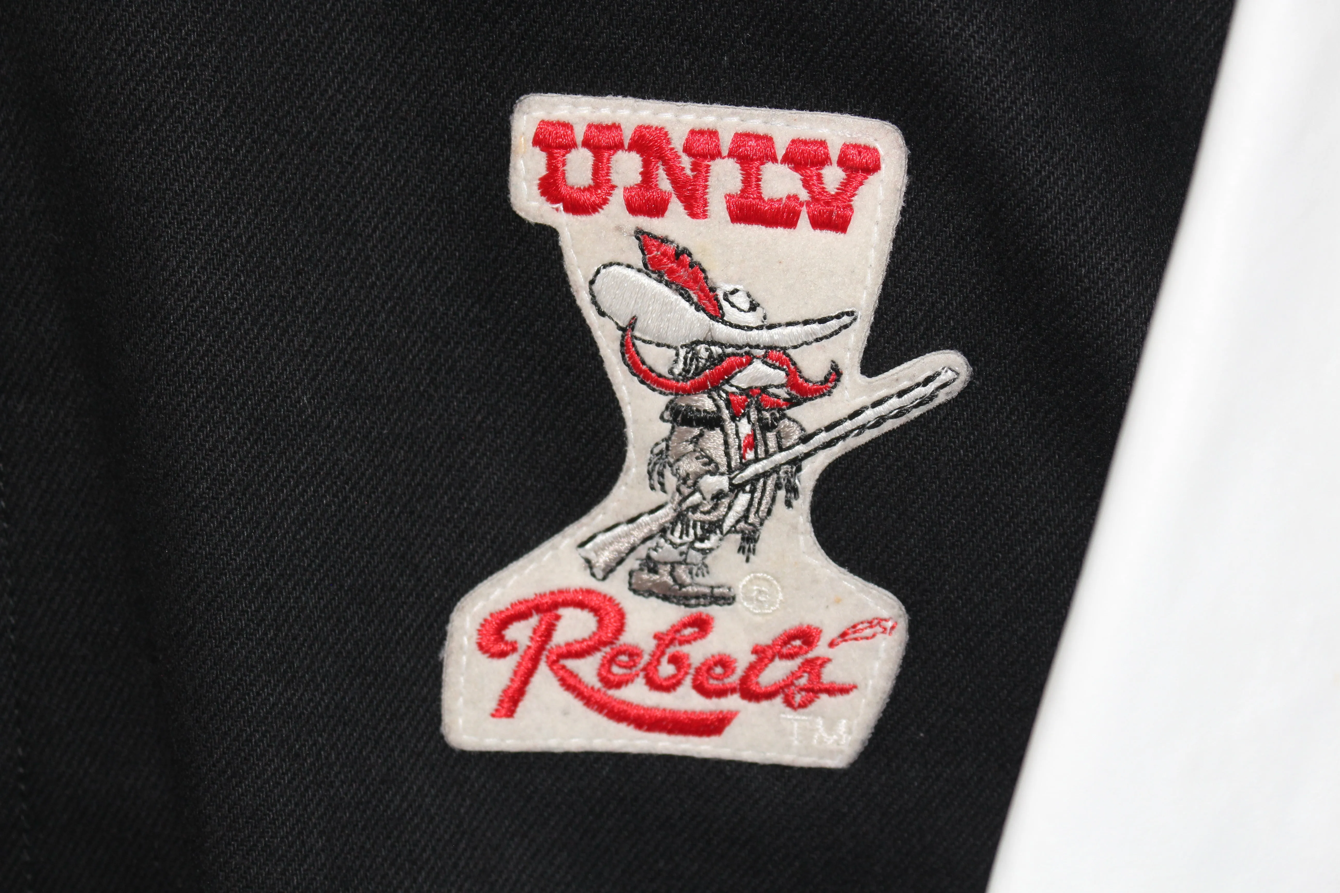 Rare UNLV Rebels Jeff Hamilton Leather Jacket (L)