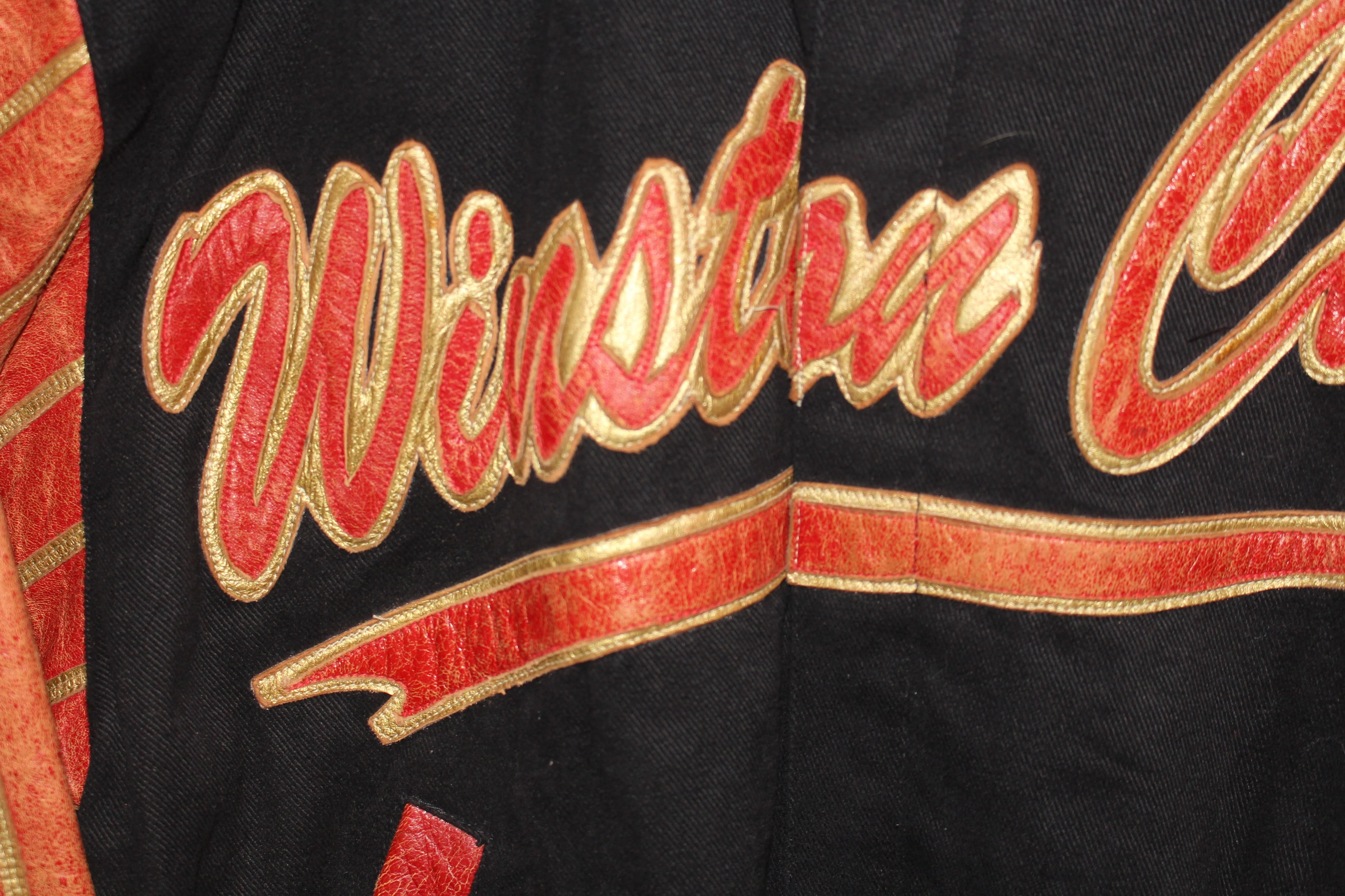 Rare Winston Cup Series NASCAR Jeff Hamilton Leather Jacket (XL)