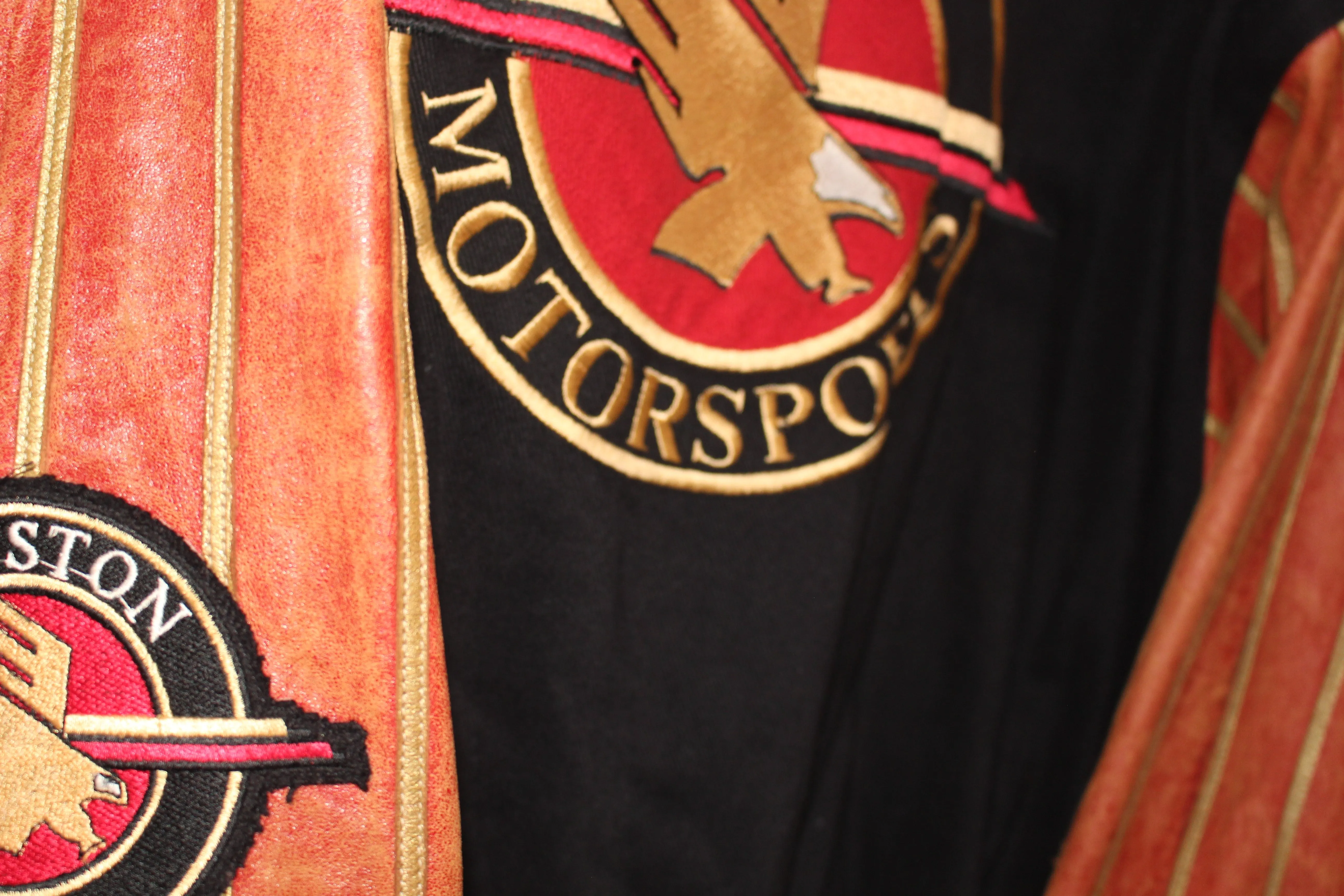 Rare Winston Cup Series NASCAR Jeff Hamilton Leather Jacket (XL)