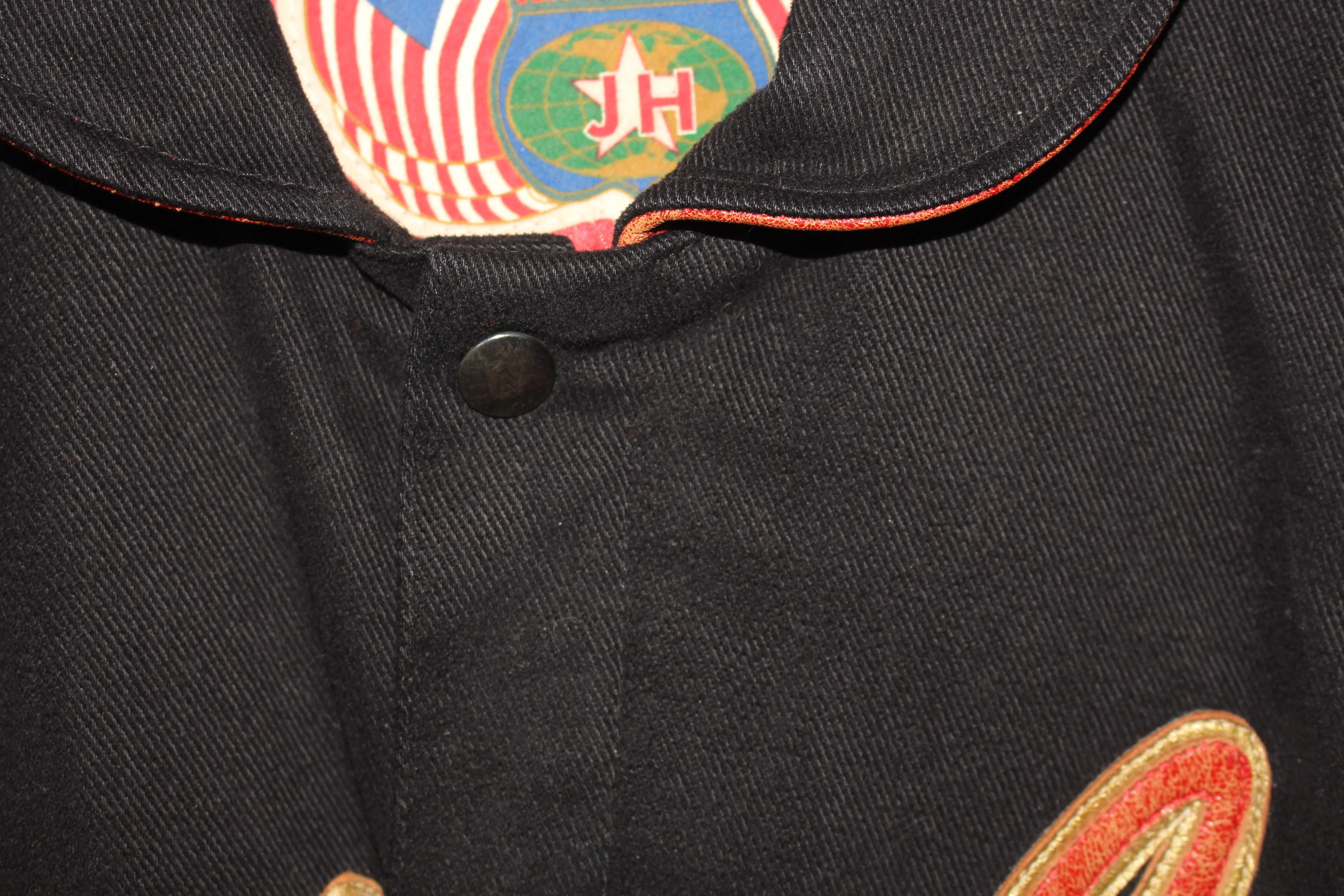 Rare Winston Cup Series NASCAR Jeff Hamilton Leather Jacket (XL)