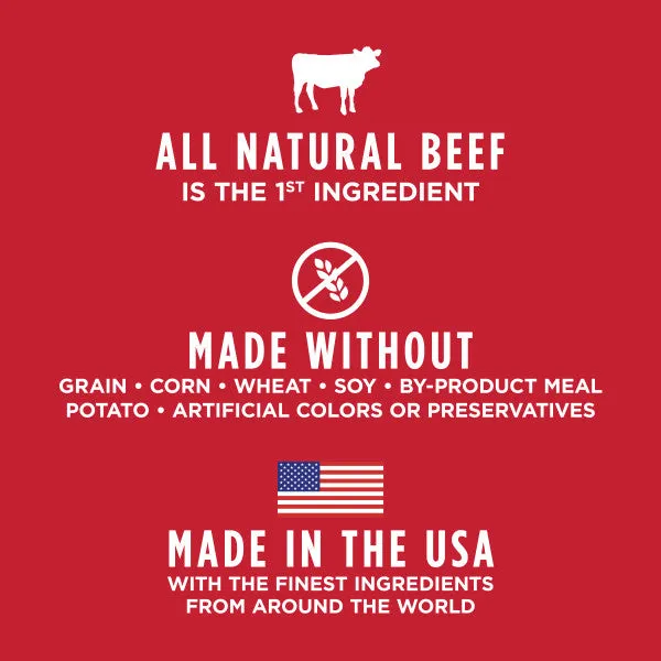 Raw Boost All Life Stages Freeze - Dried All Natural Beef Raw Mixers For Dogs
