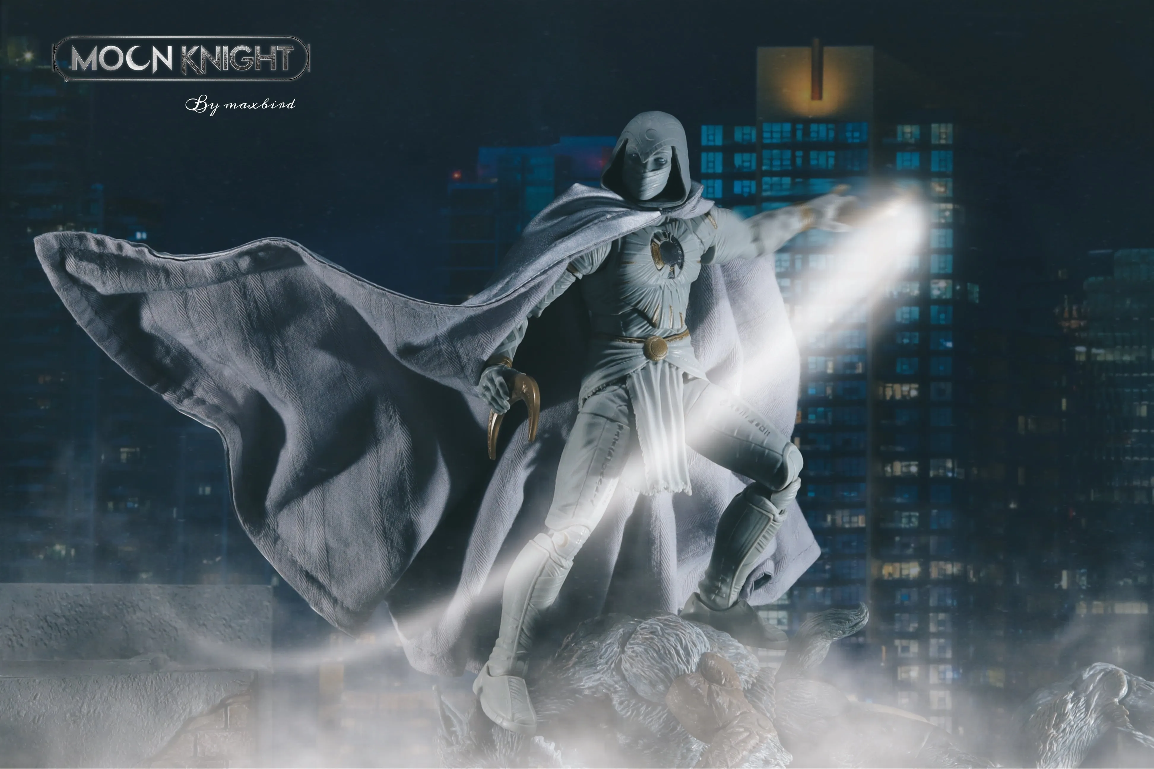 【READY FOR SHIP】Custom Cape for marvel legends Moon Knight TV series