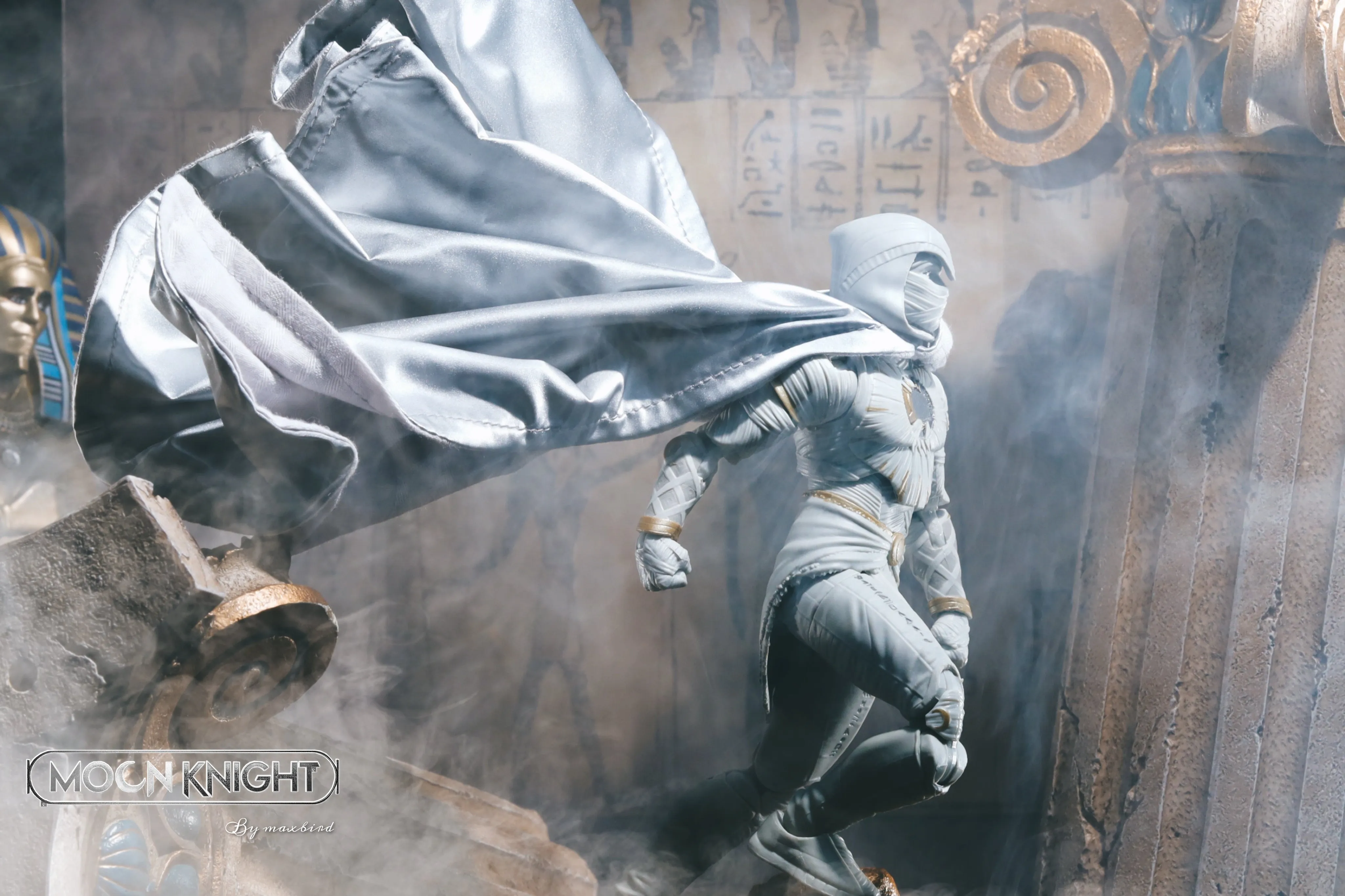 【READY FOR SHIP】Custom Cape for marvel legends Moon Knight TV series