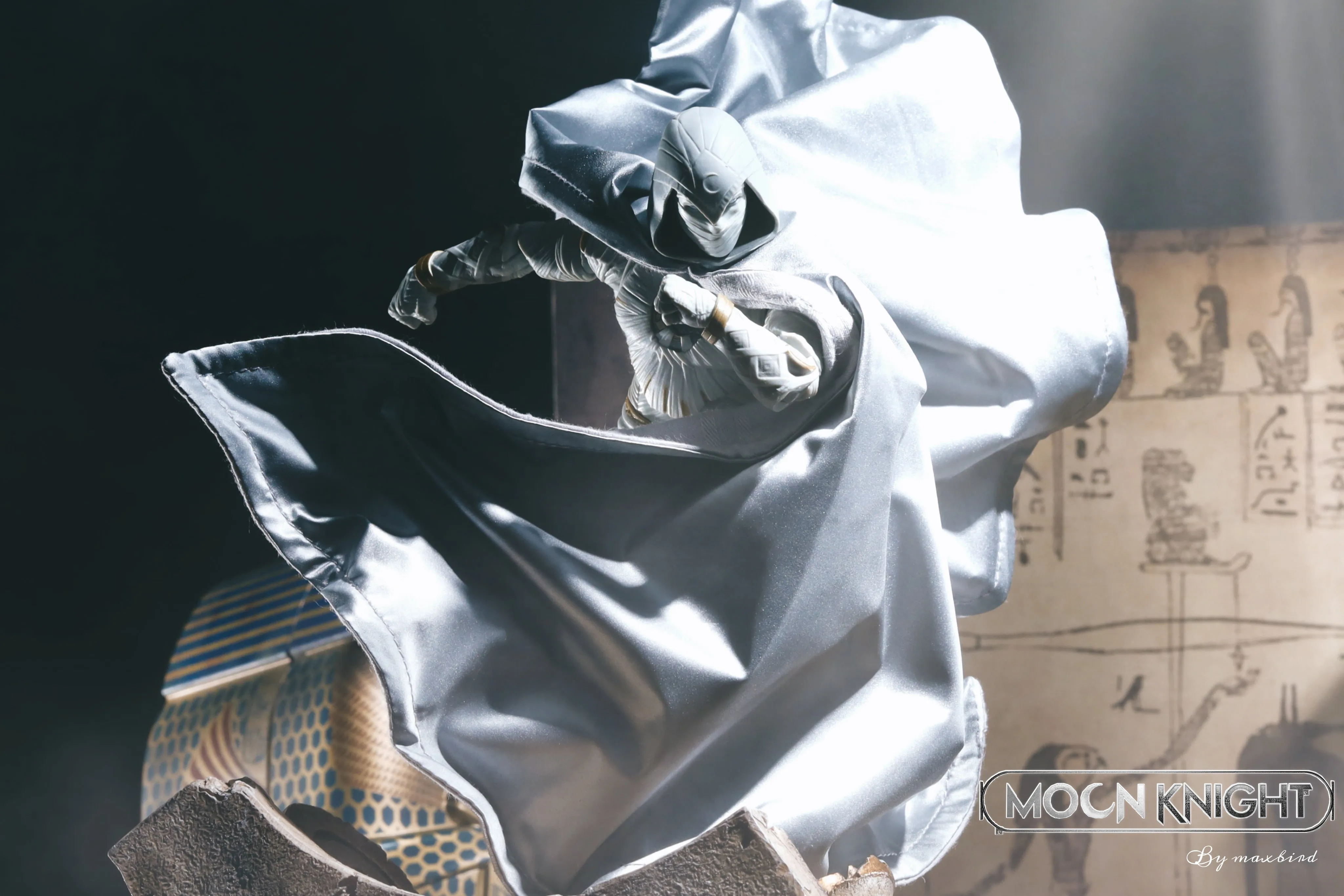 【READY FOR SHIP】Custom Cape for marvel legends Moon Knight TV series