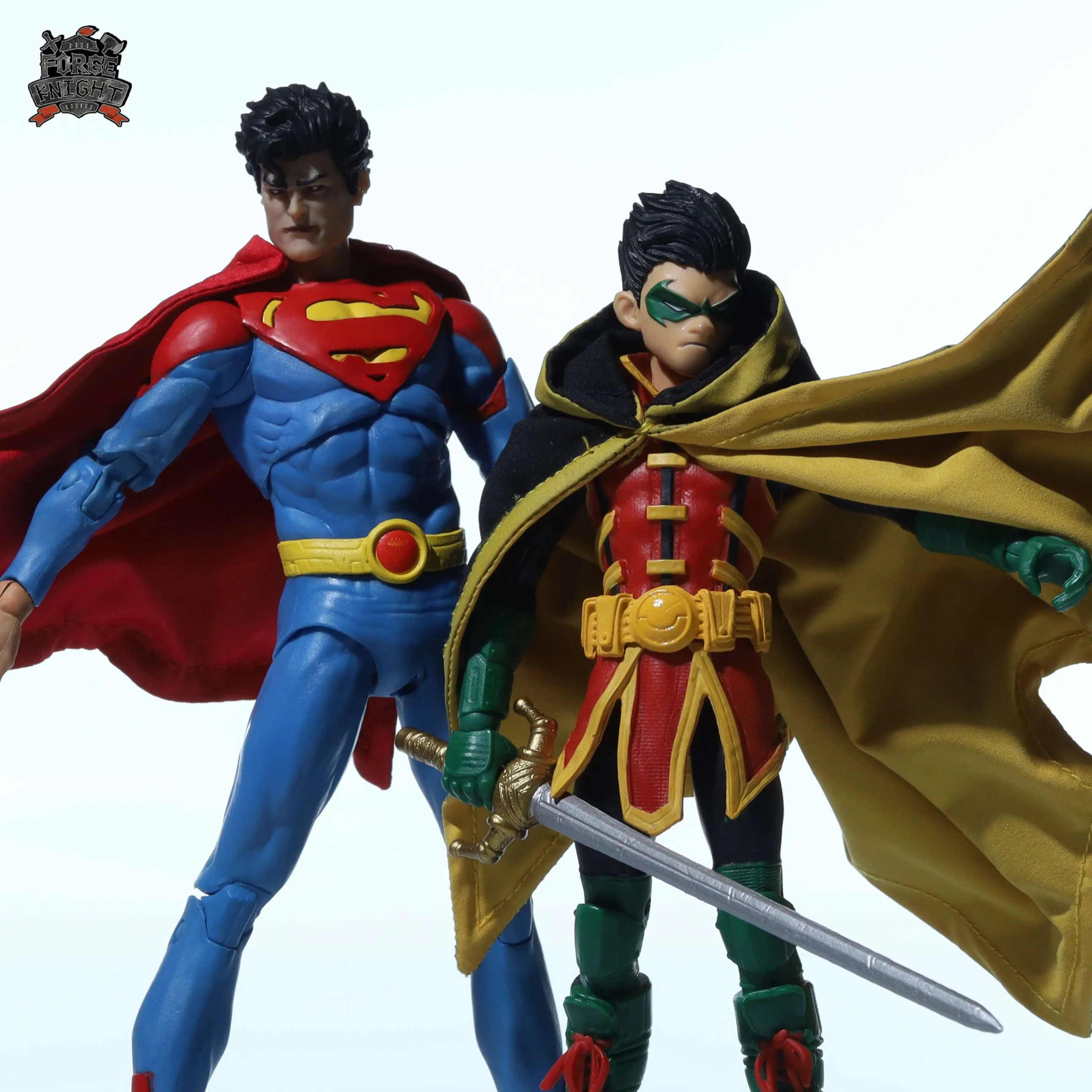 【READY FOR SHIP】Custom cape for Mcfarlane Super Sons