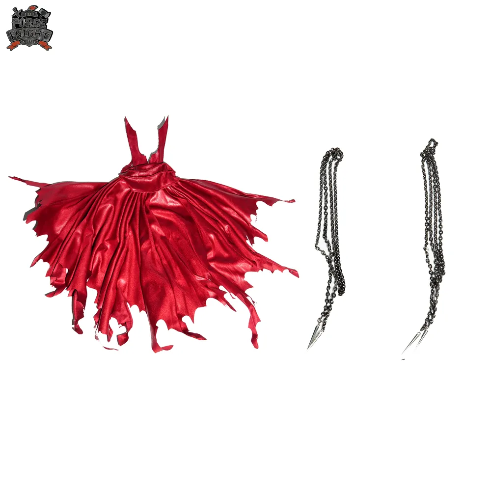 【READY FOR SHIP】Custom Long Version cape set for Mcfarlane MK spawn (Comic Style)