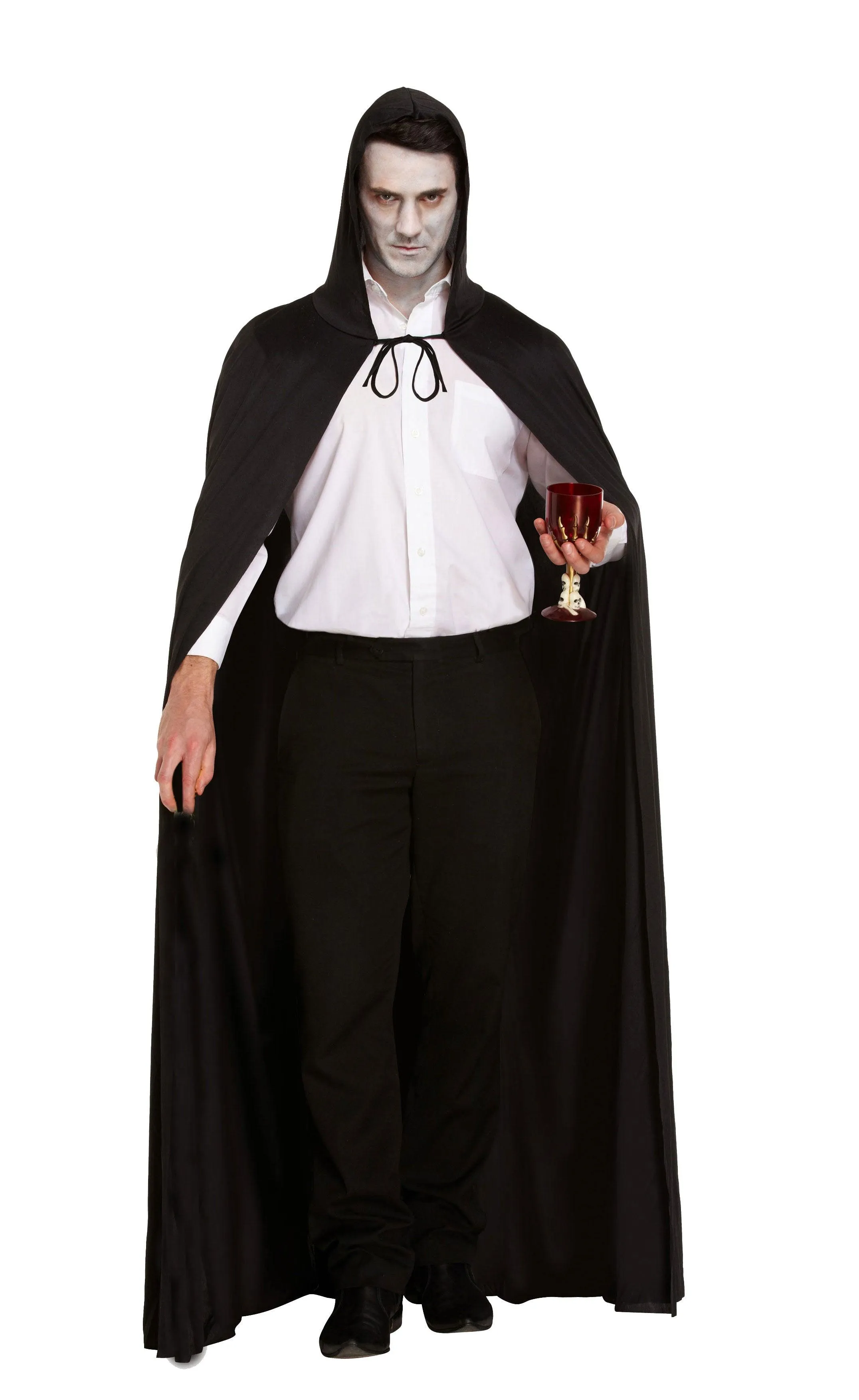 Reaper's Embrace: Long Black Cape, Scream Ghost Killer Mask, and 110cm Plastic Scythe