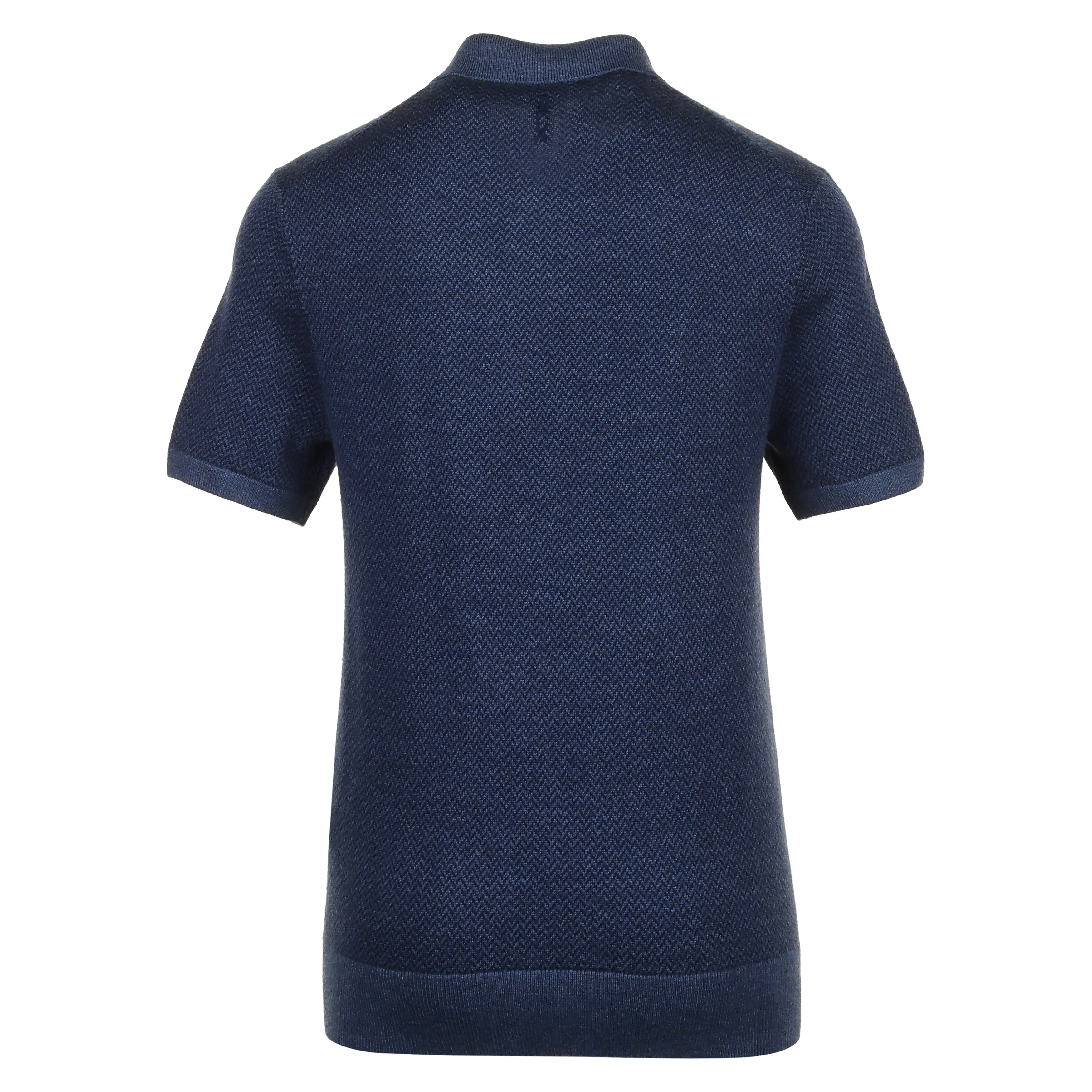 RLX Ralph Lauren Herringbone Wool Polo Shirt
