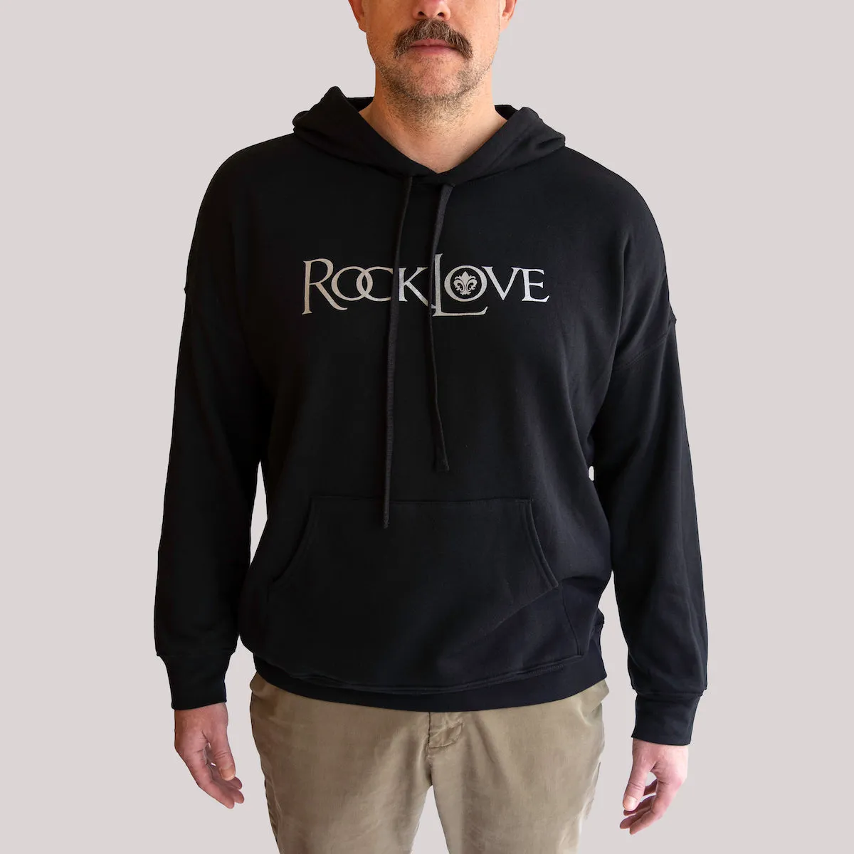 RockLove Drop Shoulder Hoodie