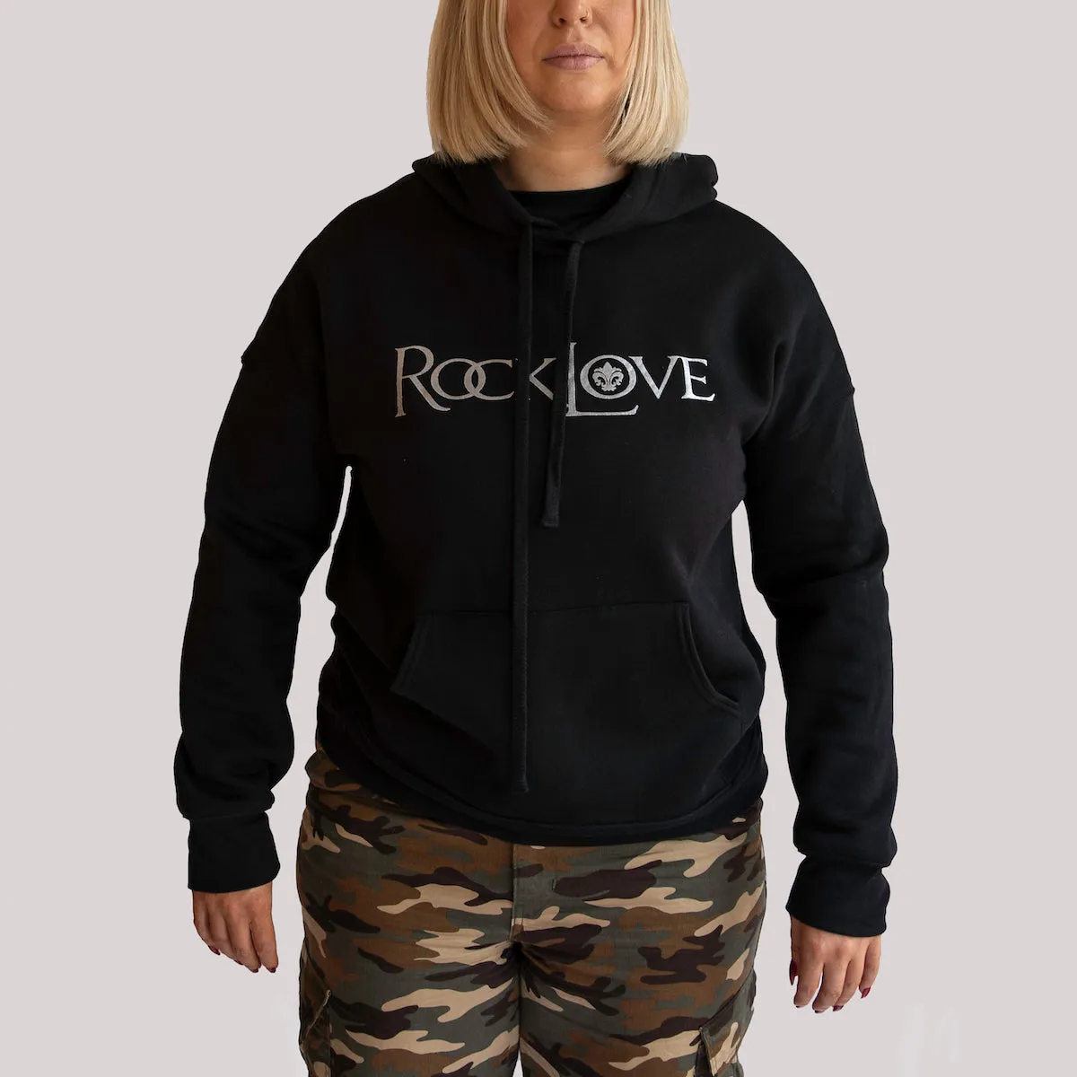 RockLove Drop Shoulder Hoodie