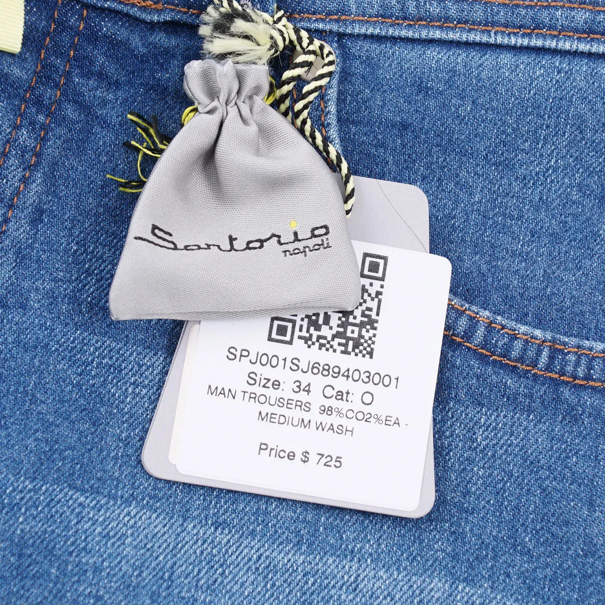 Sartorio Straight-Fit Denim Jeans