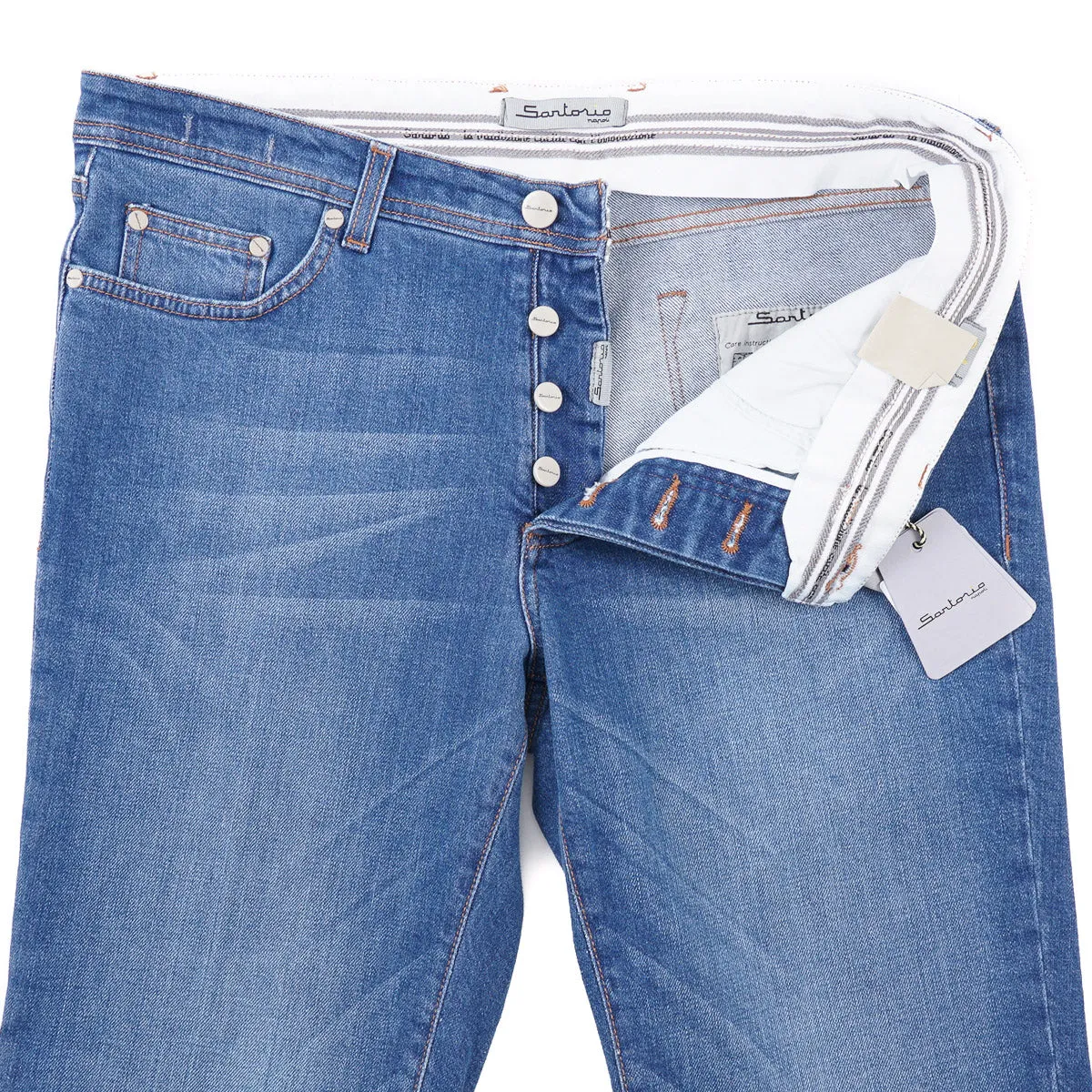 Sartorio Straight-Fit Denim Jeans