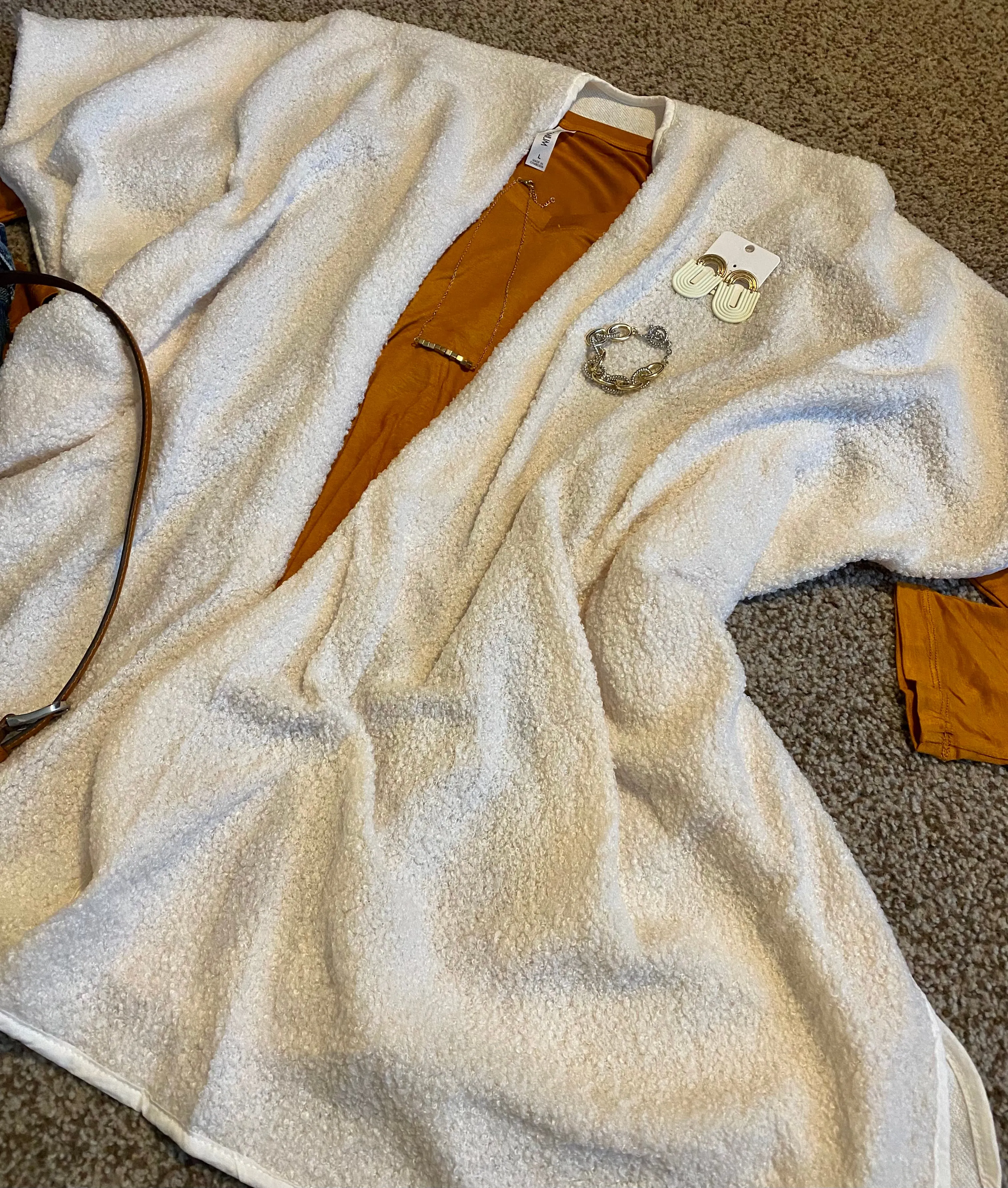 Sherpa shawl