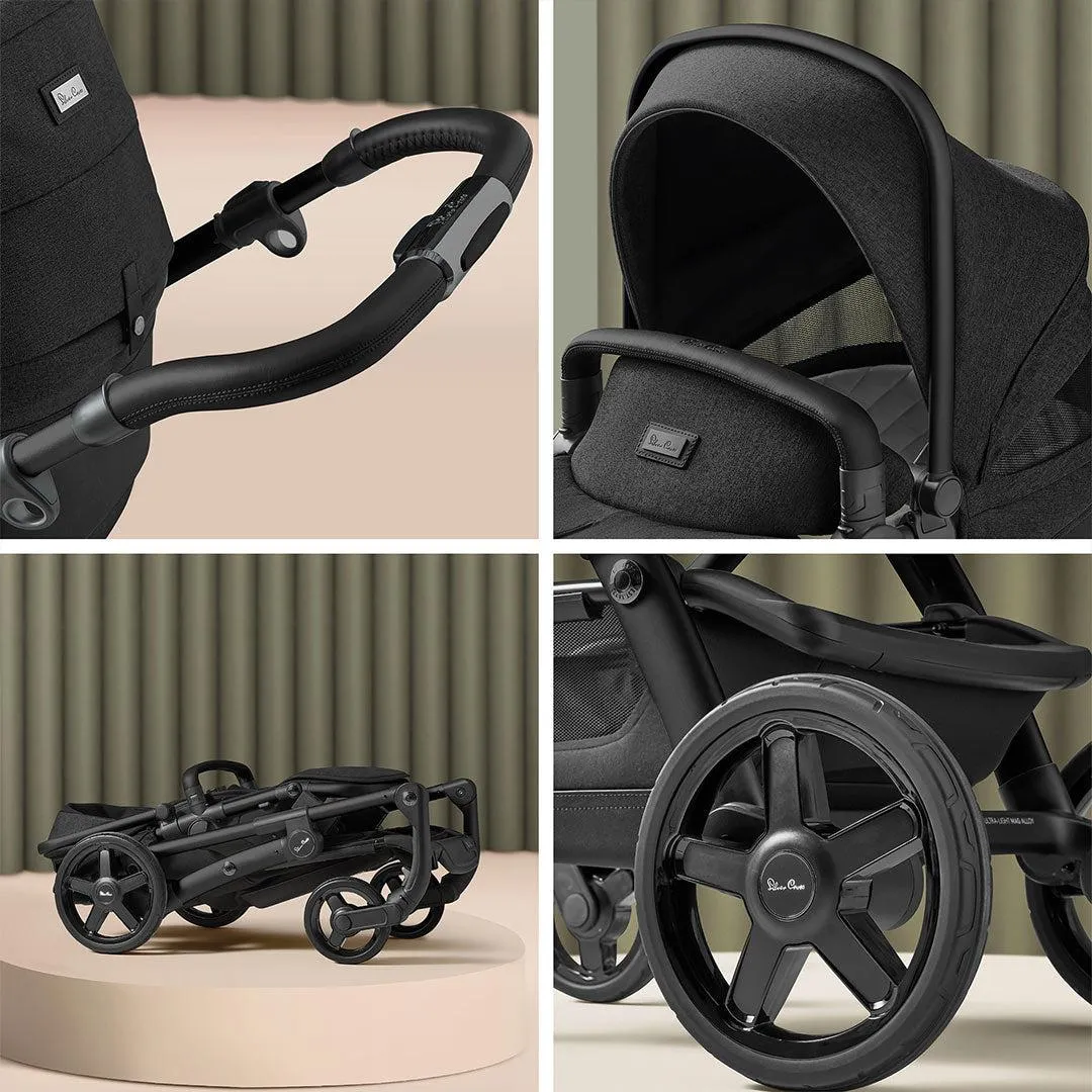 Silver Cross Wave 3 Pushchair - Onyx