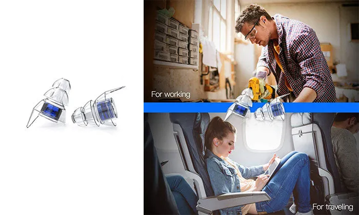 Soft Silicone Ear Plugs Anti Noise Cancelling