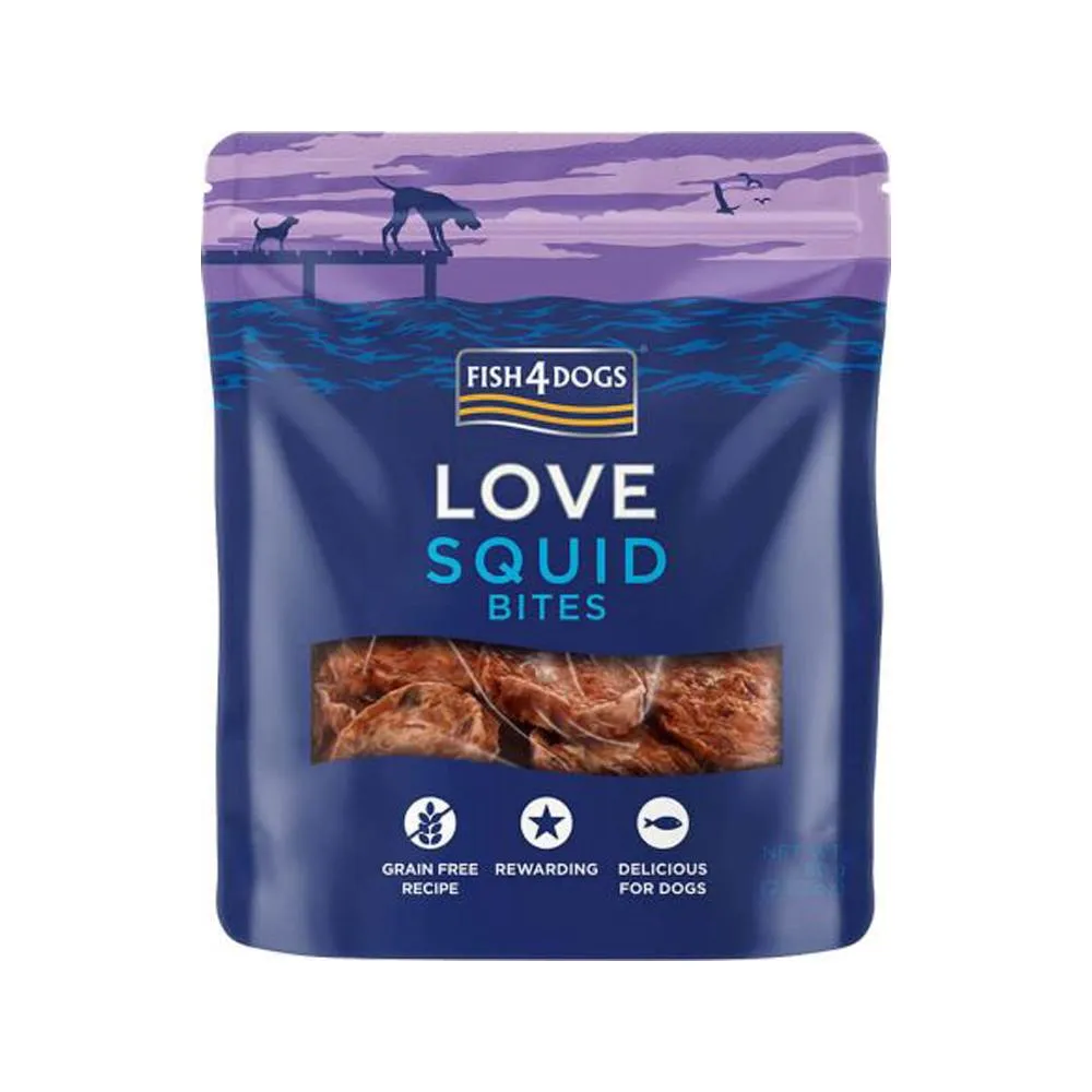 Squid Bites Dog Treats