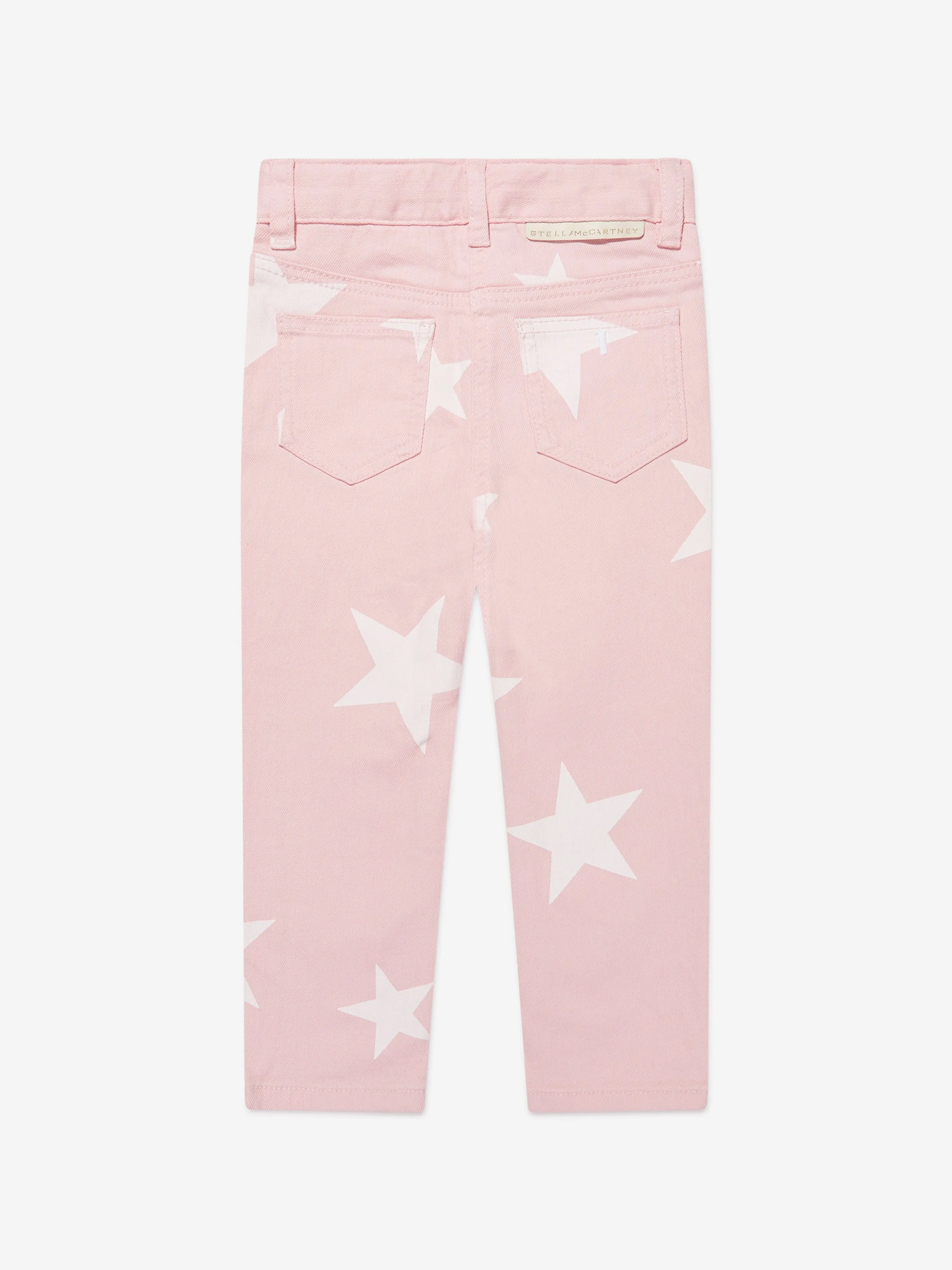Stella McCartney Girls Star Jeans in Pink
