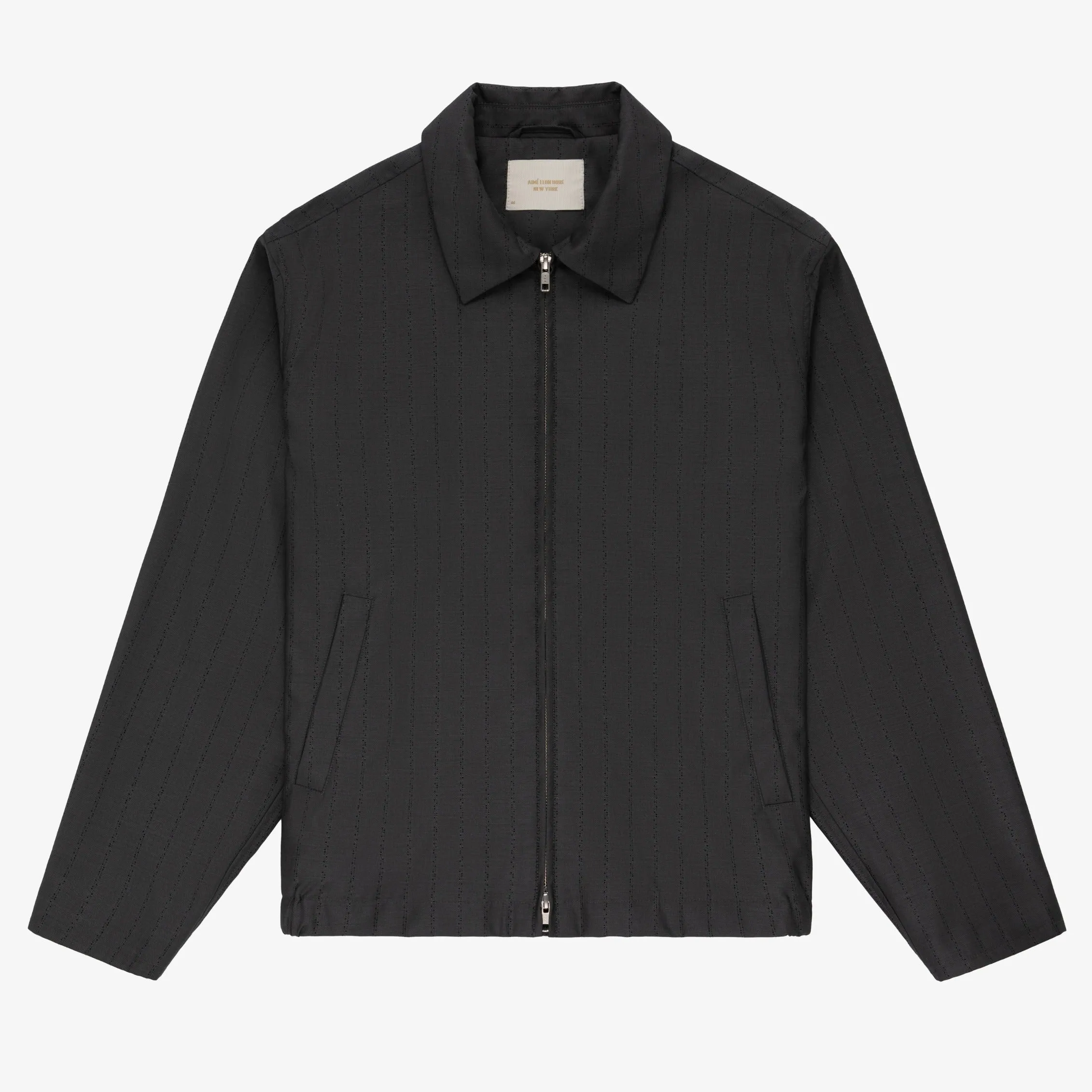 Striped Jacquard Casual Jacket