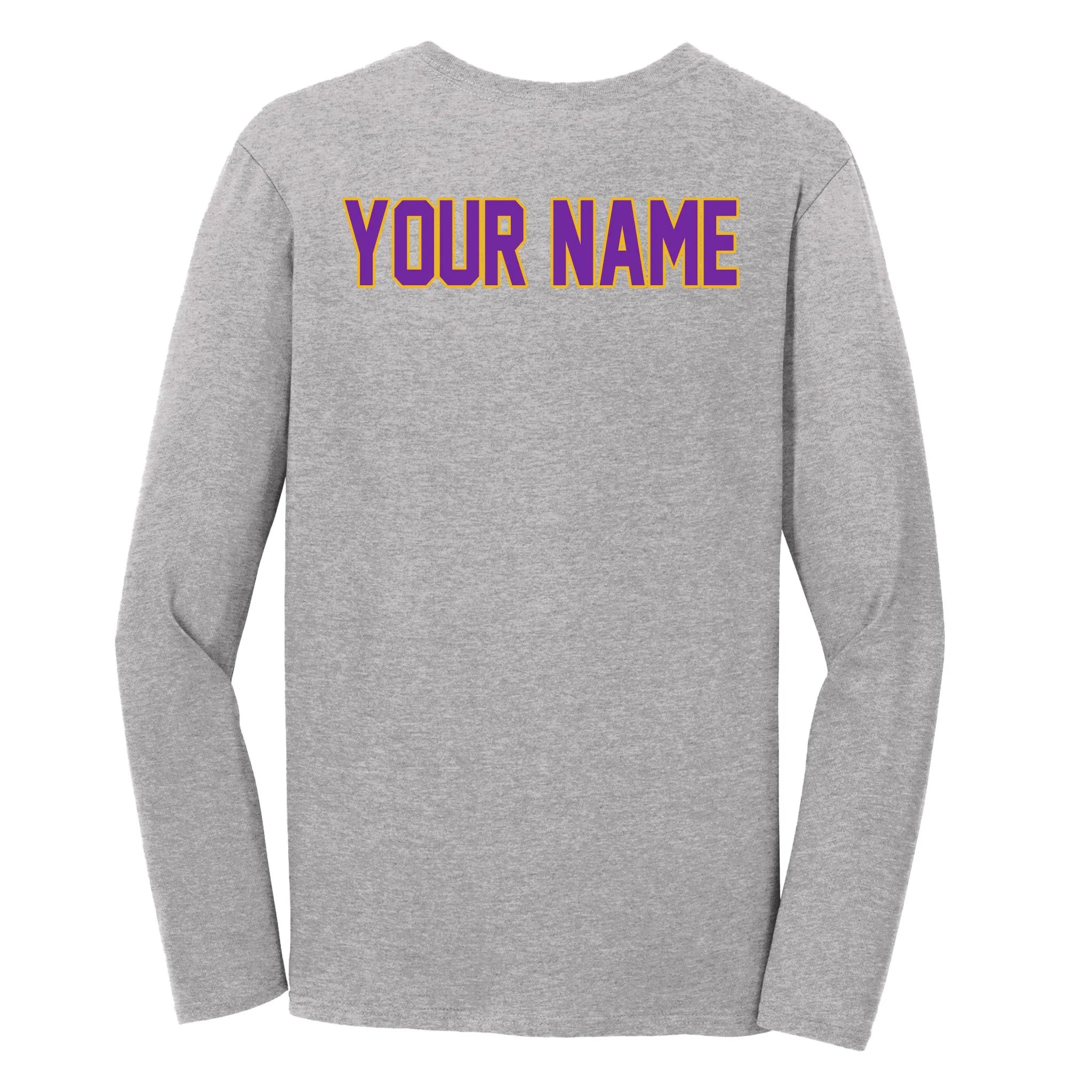 Sunrise Mountain Gray Long Sleeve Shirt - Mustangs Volleyball