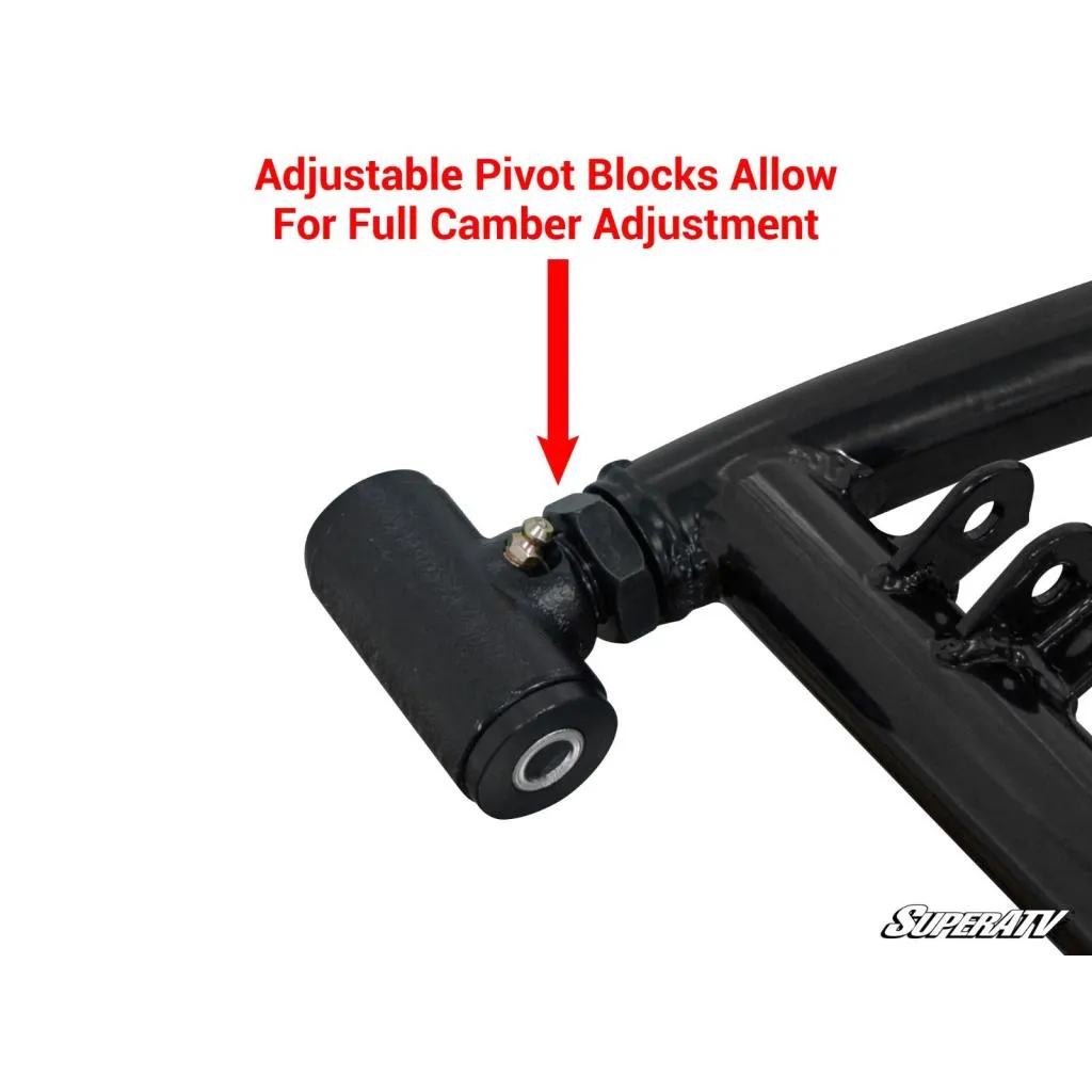 SuperATV High Clearance Rear A-Arms Arctic Cat Wildcat Sport 2015-2019