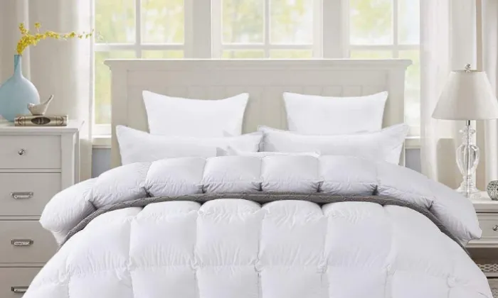 Supreme Feather Down Comforter - King  - Fine Living