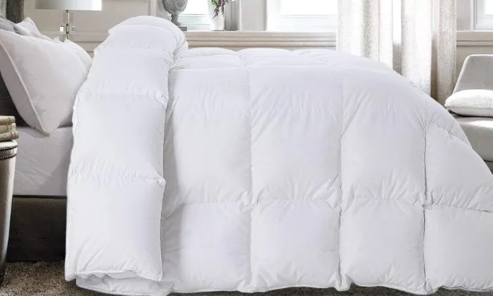 Supreme Feather Down Comforter - King  - Fine Living