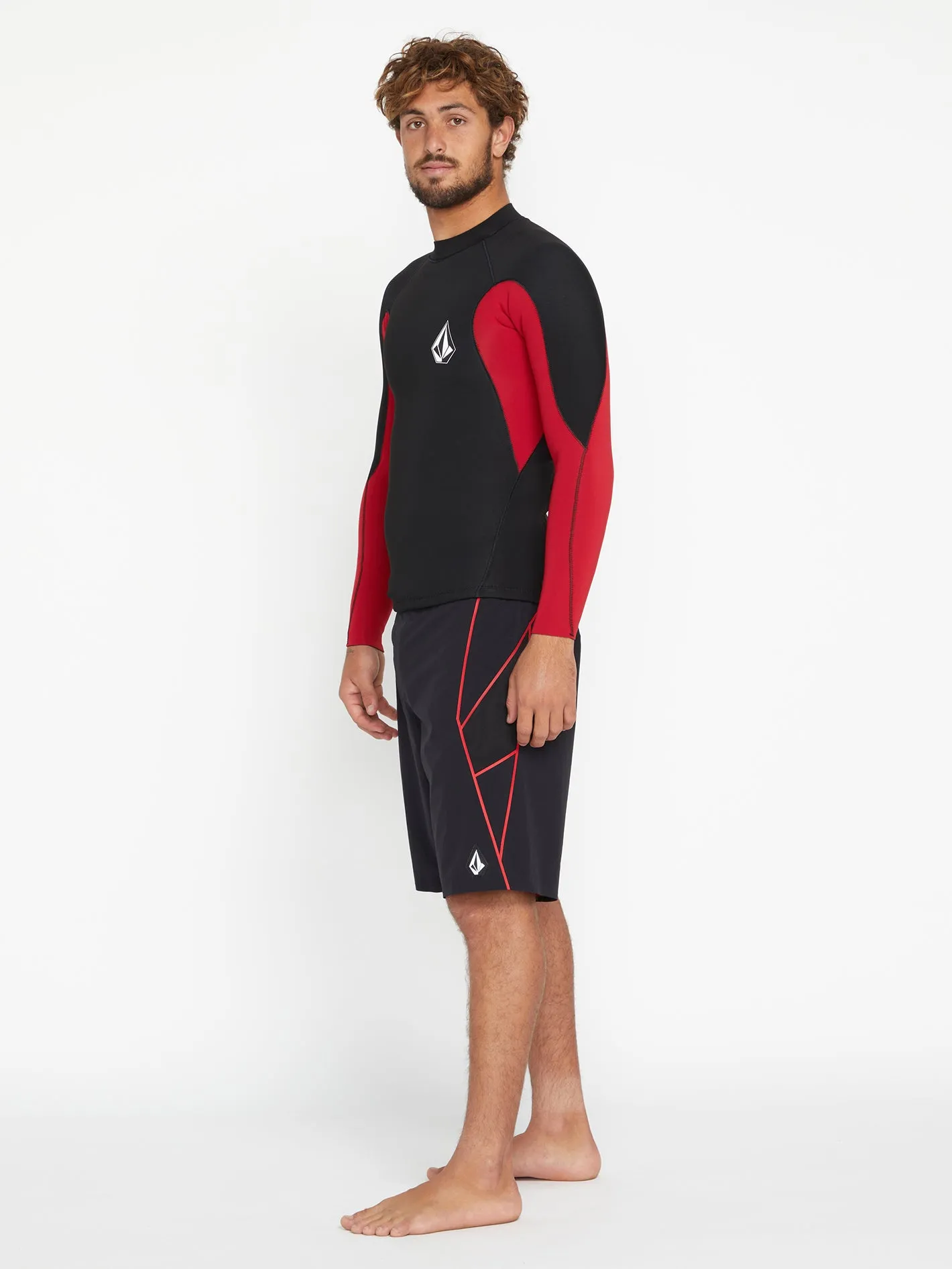 Surf Vitals Jack Robinson 2MM UPF 50 Wetsuit Jacket - Black