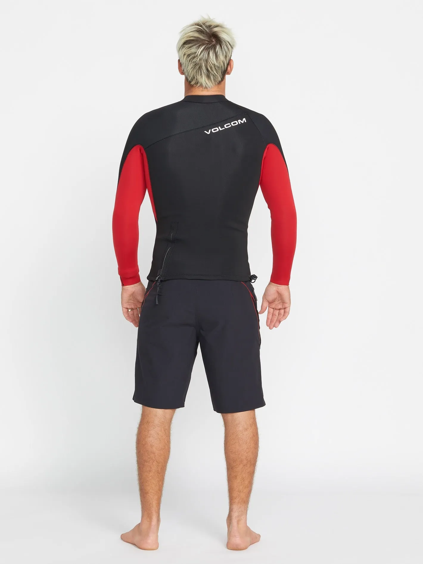 Surf Vitals Jack Robinson 2MM UPF 50 Wetsuit Jacket - Black
