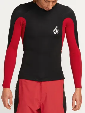 Surf Vitals Jack Robinson 2MM UPF 50 Wetsuit Jacket - Black